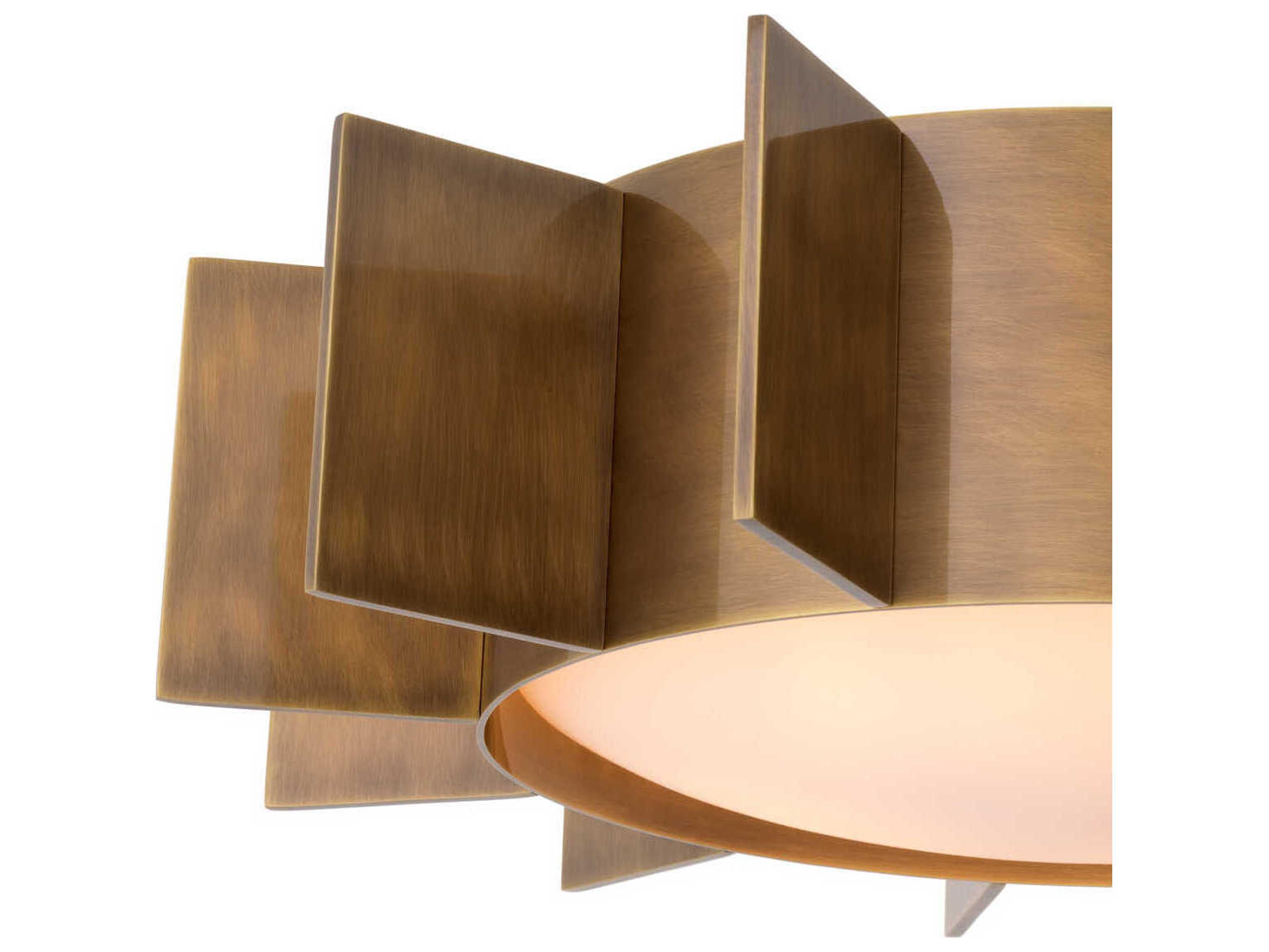 Eichholtz Mario Lamp Vintage Brass Ceiling