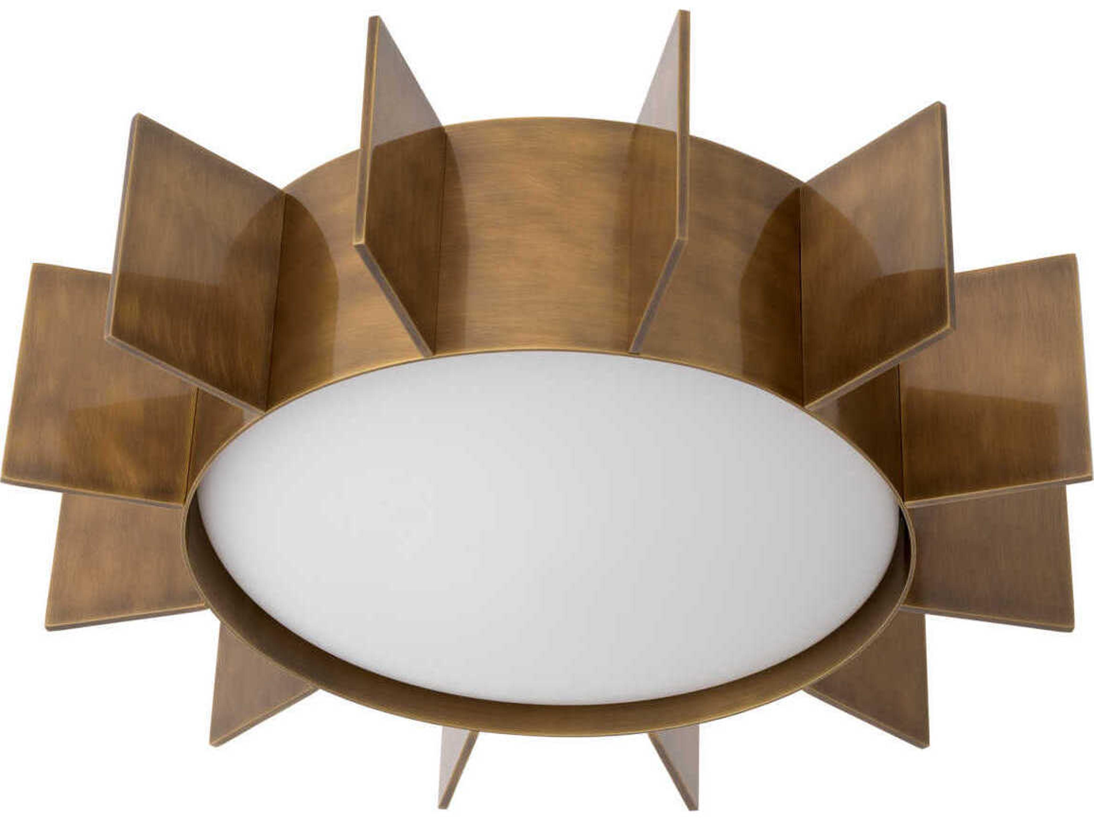 Eichholtz Mario Lamp Vintage Brass Ceiling