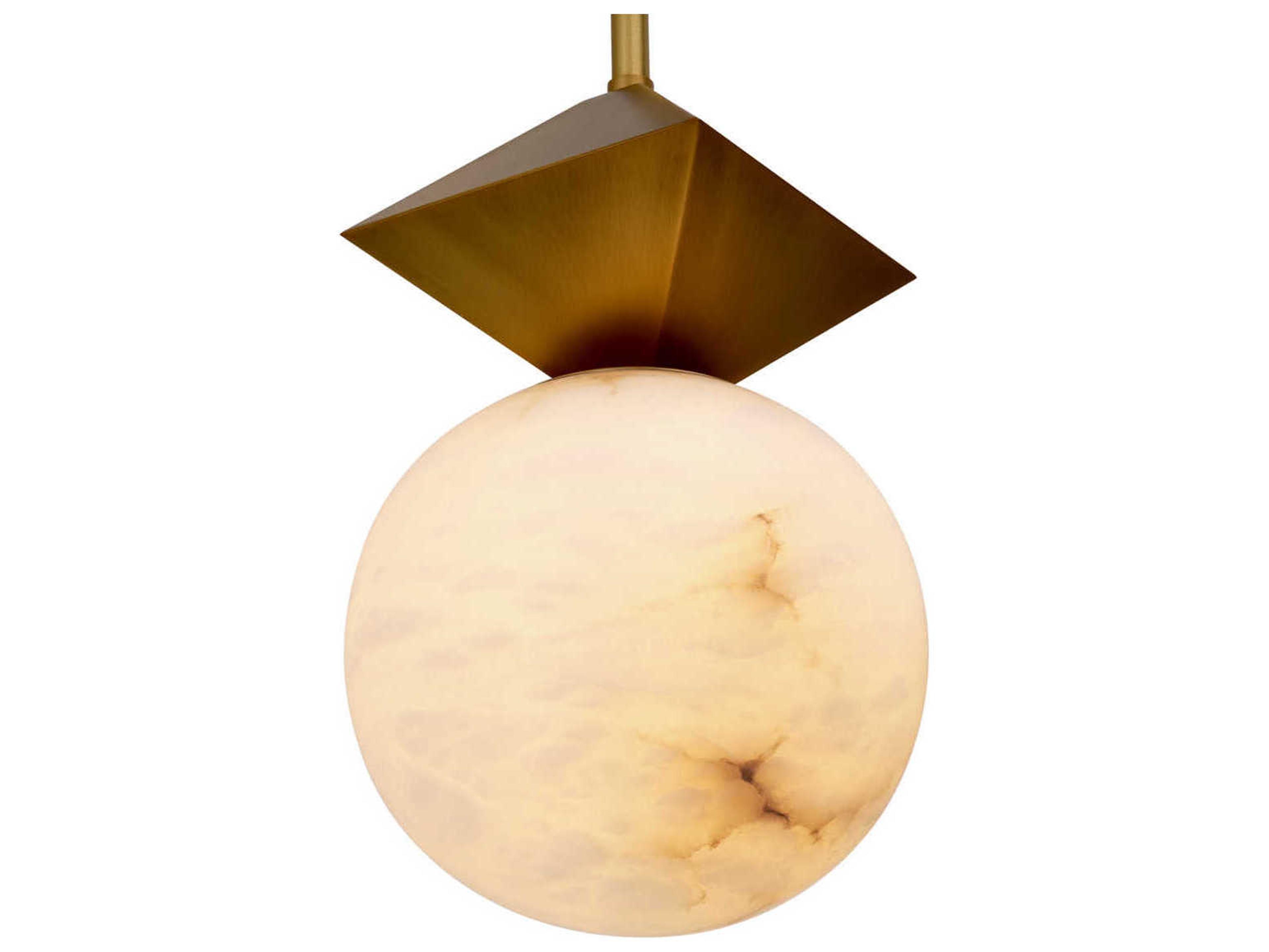 Eichholtz Elko Antique Brass Pendant