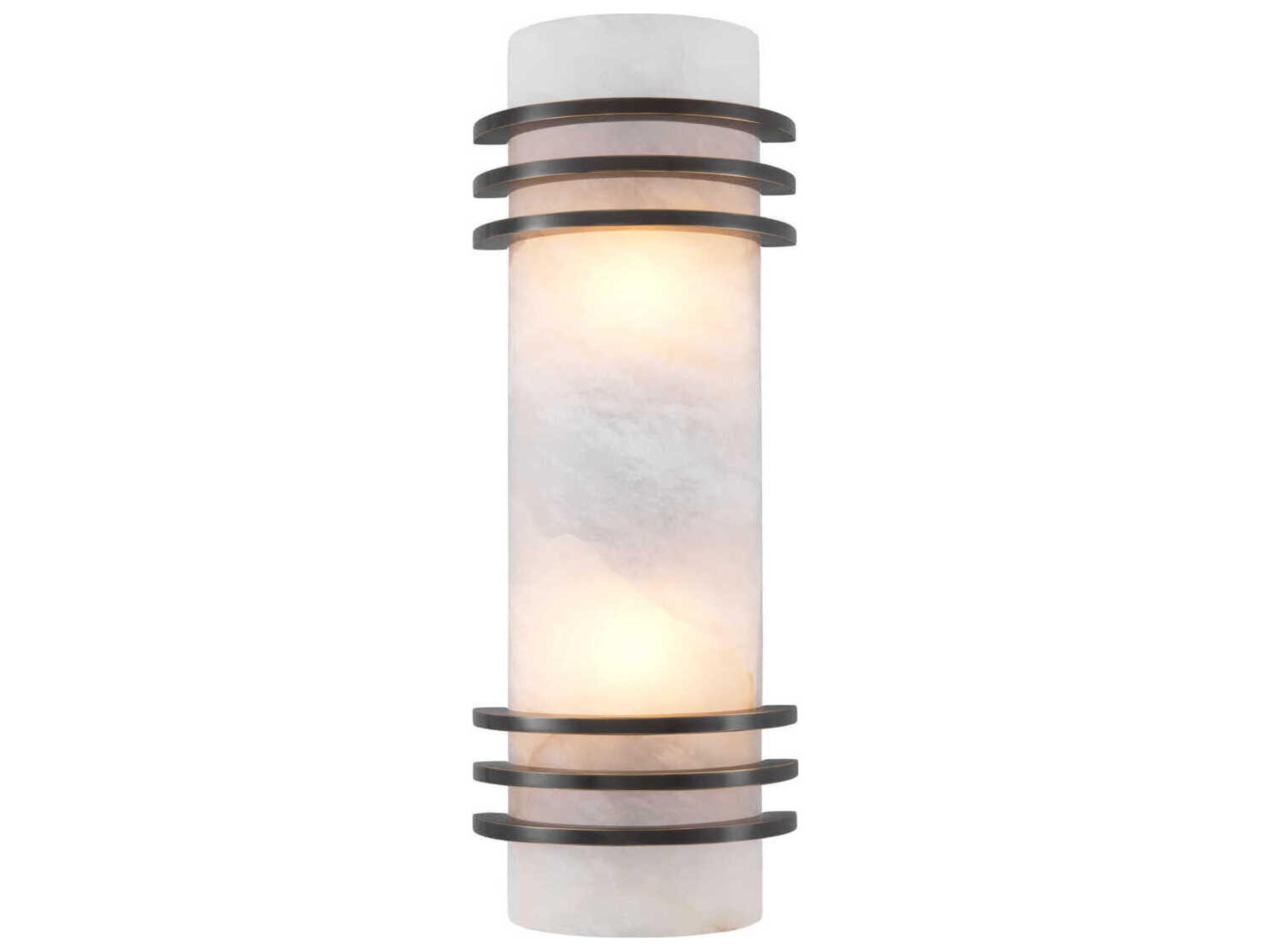 Eichholtz Premuda Bronze Alabaster Wall Lamp
