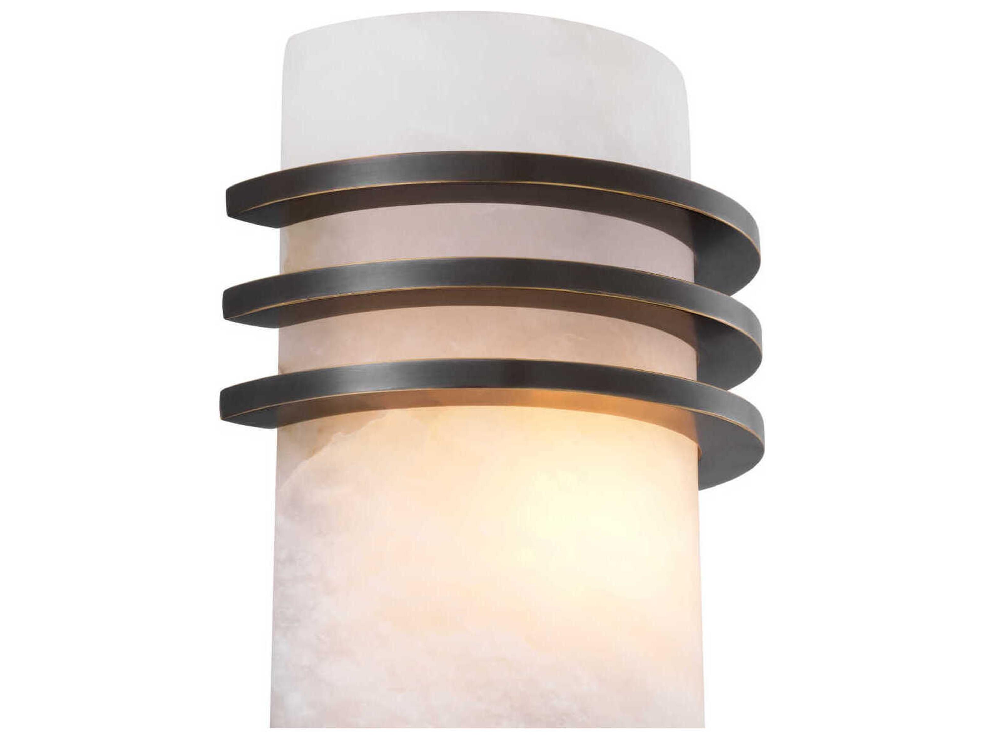 Eichholtz Premuda Bronze Alabaster Wall Lamp
