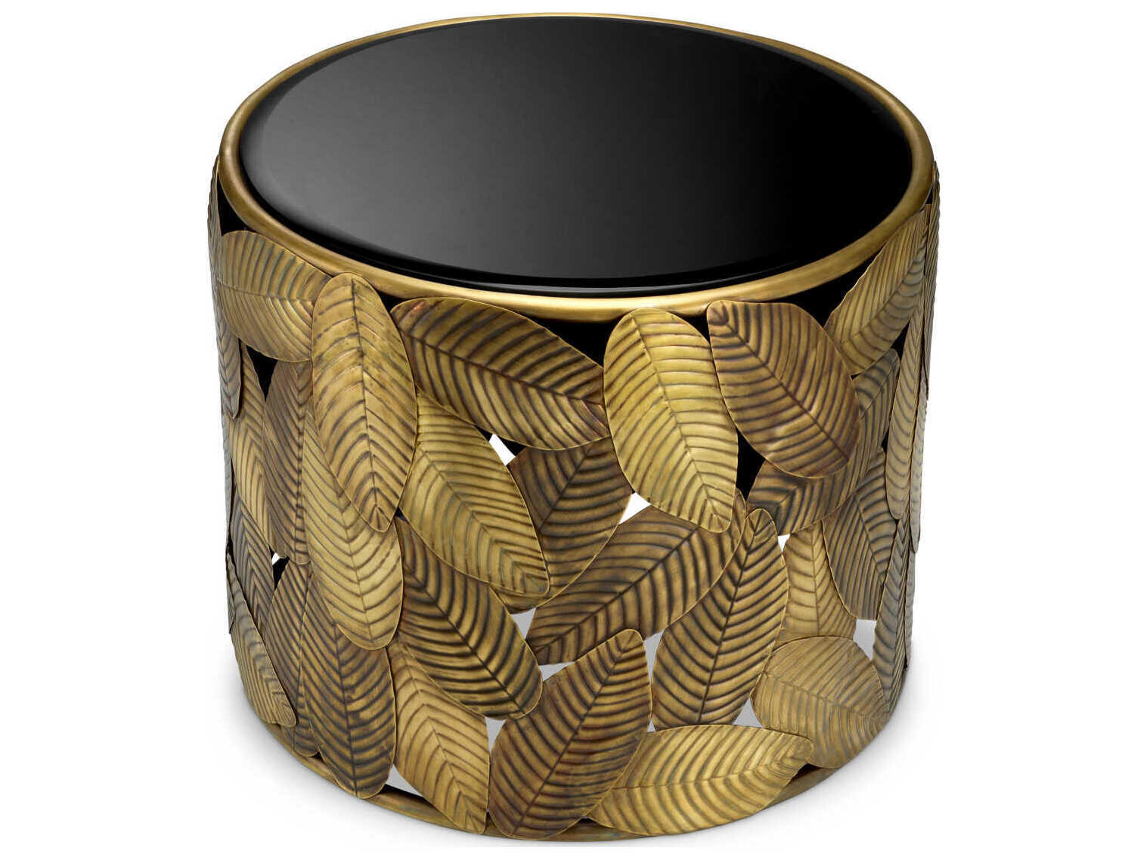 Eichholtz Botanico Vintage Brass Side Table