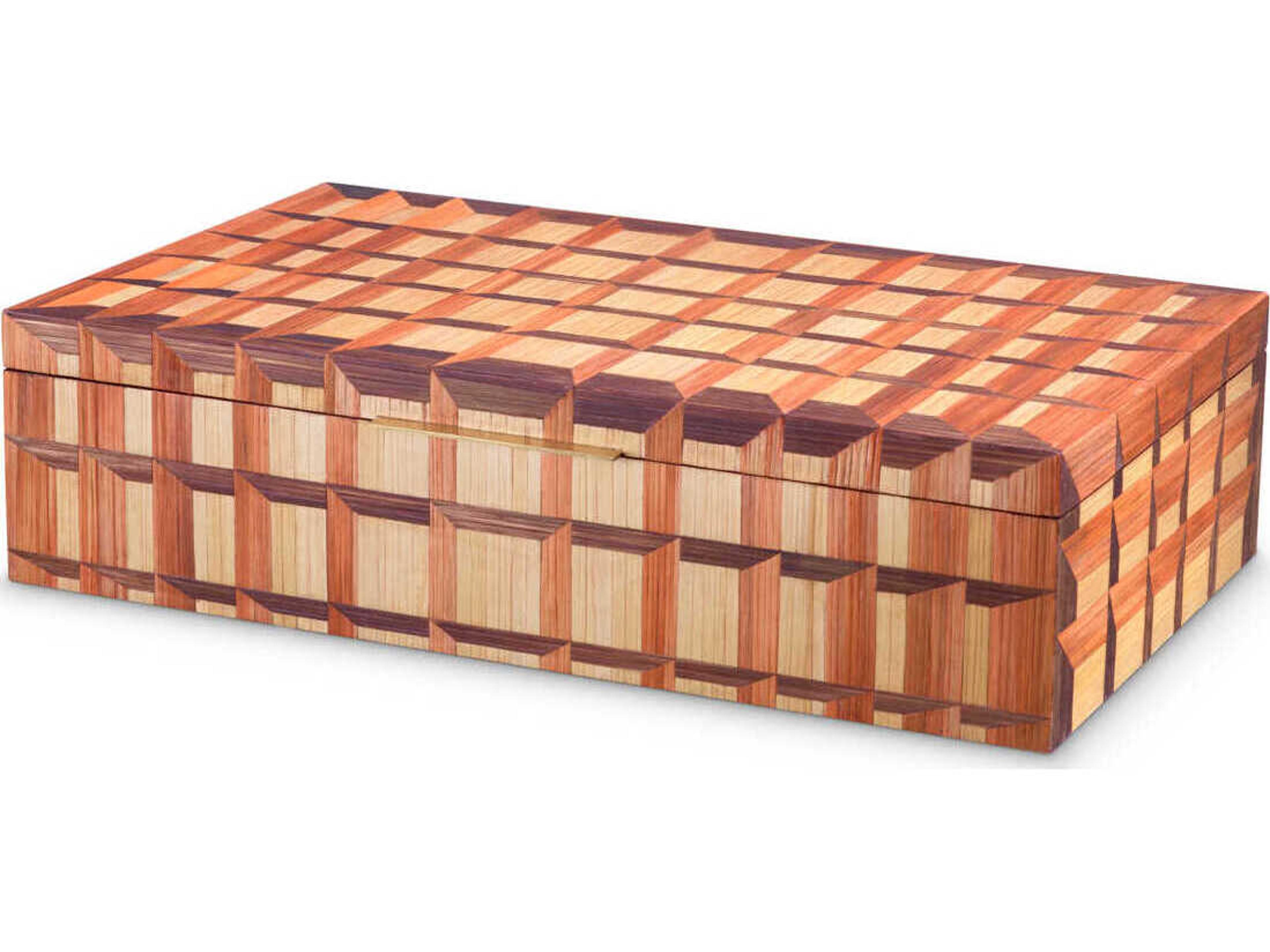 Murcia Straw Marquetry Box