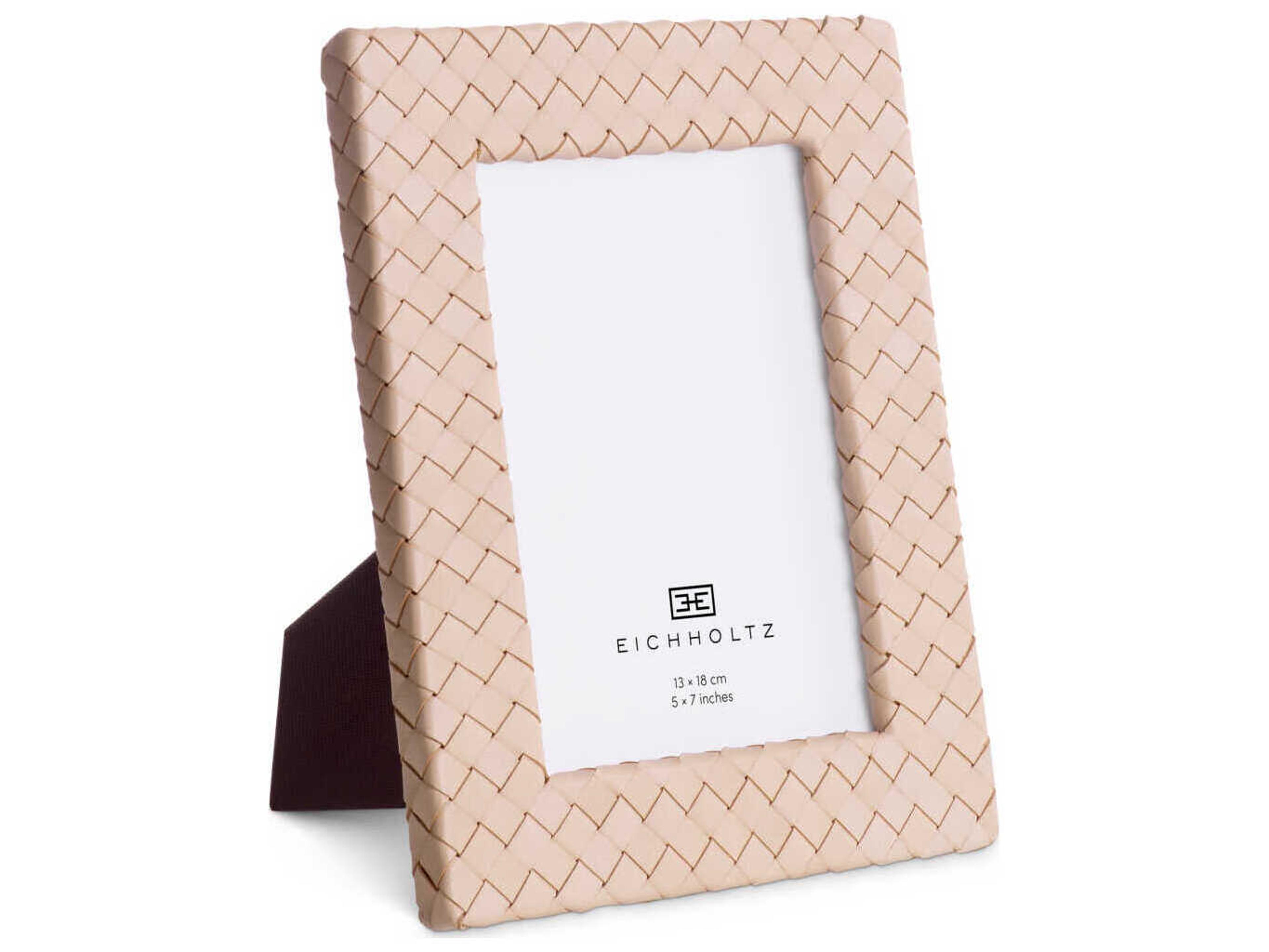 Eichholtz Sintra Tan Leather Set of 2 Picture Frame