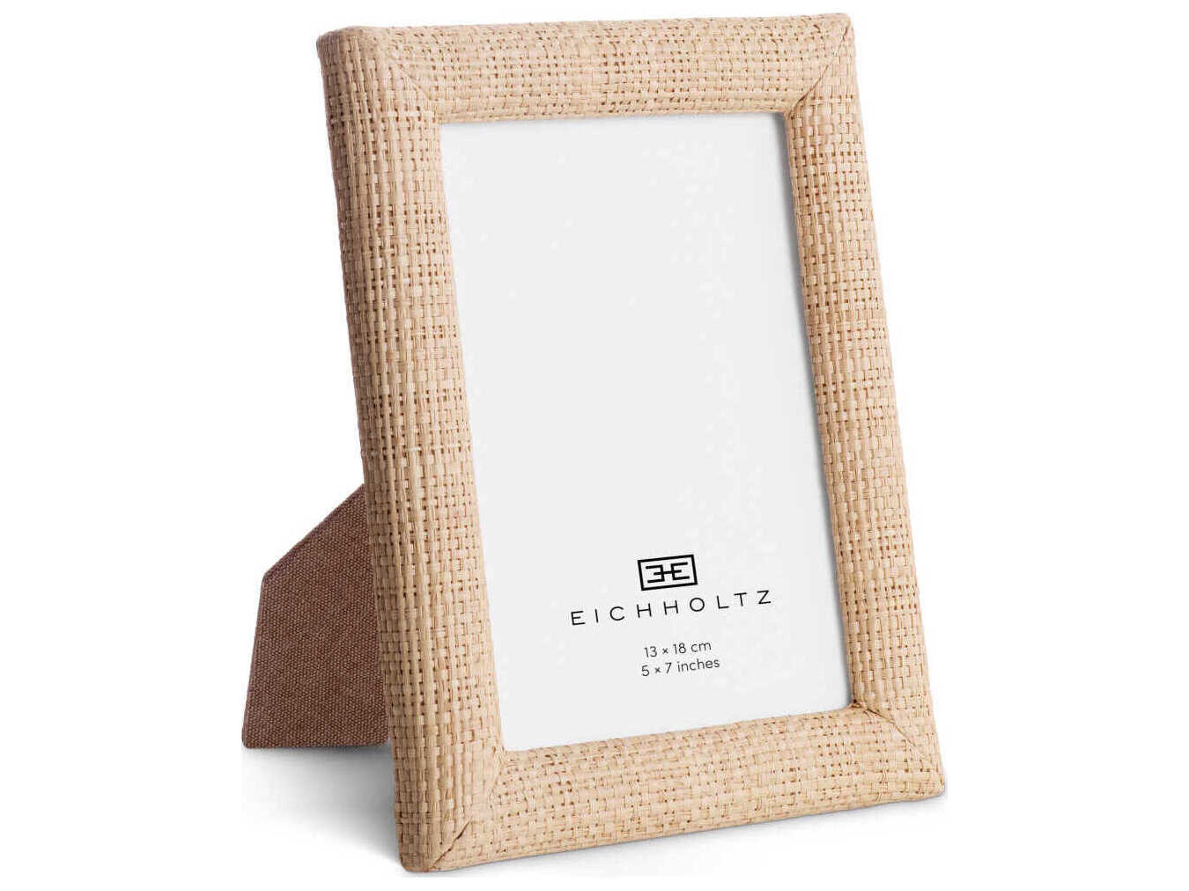 Eichholtz Pamplona Natural Raffia Set of 2 Picture Frame