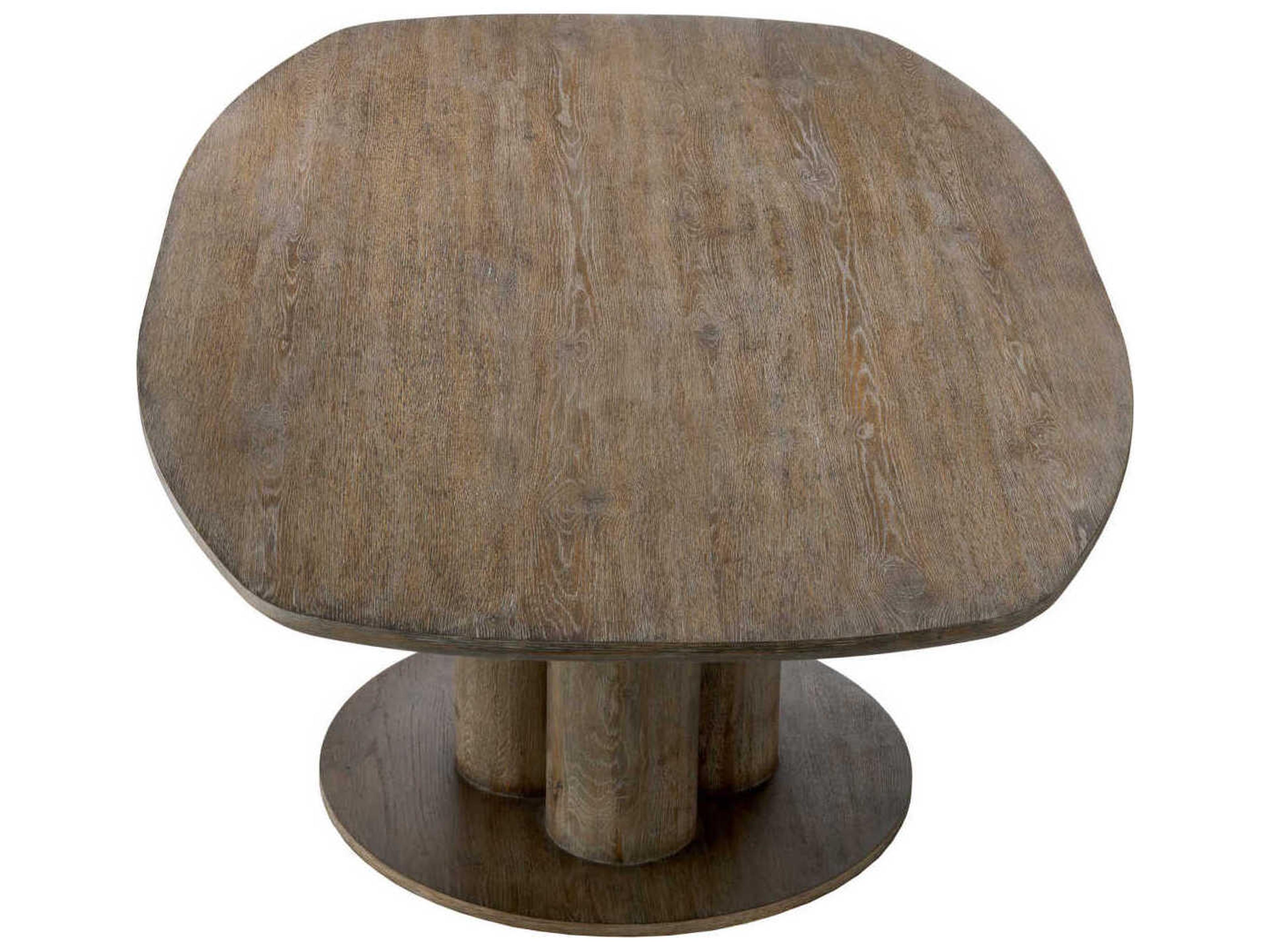 Eichholtz Westwood Silverstone Oak Veneer Dining Table