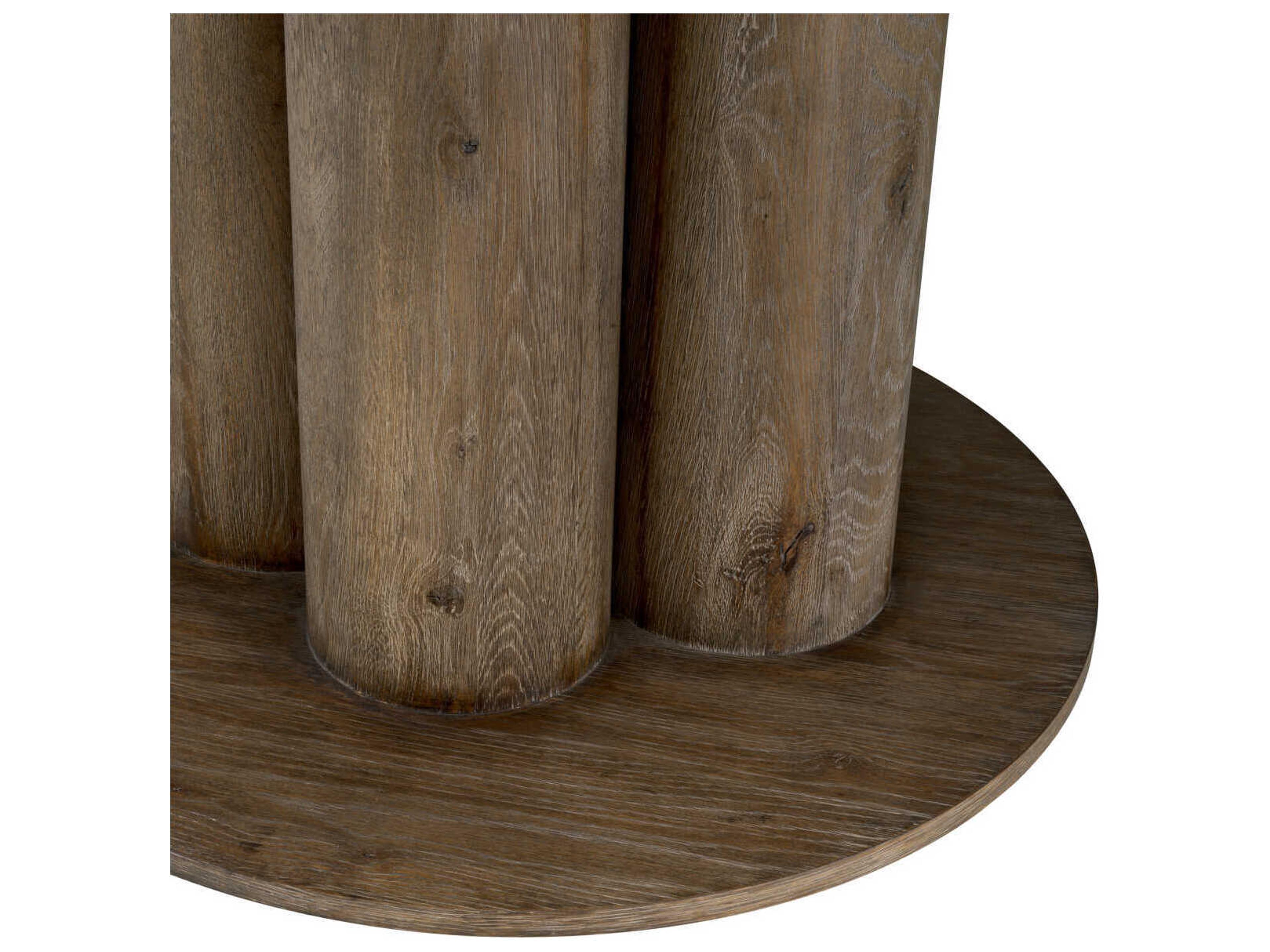 Eichholtz Westwood Silverstone Oak Veneer Dining Table