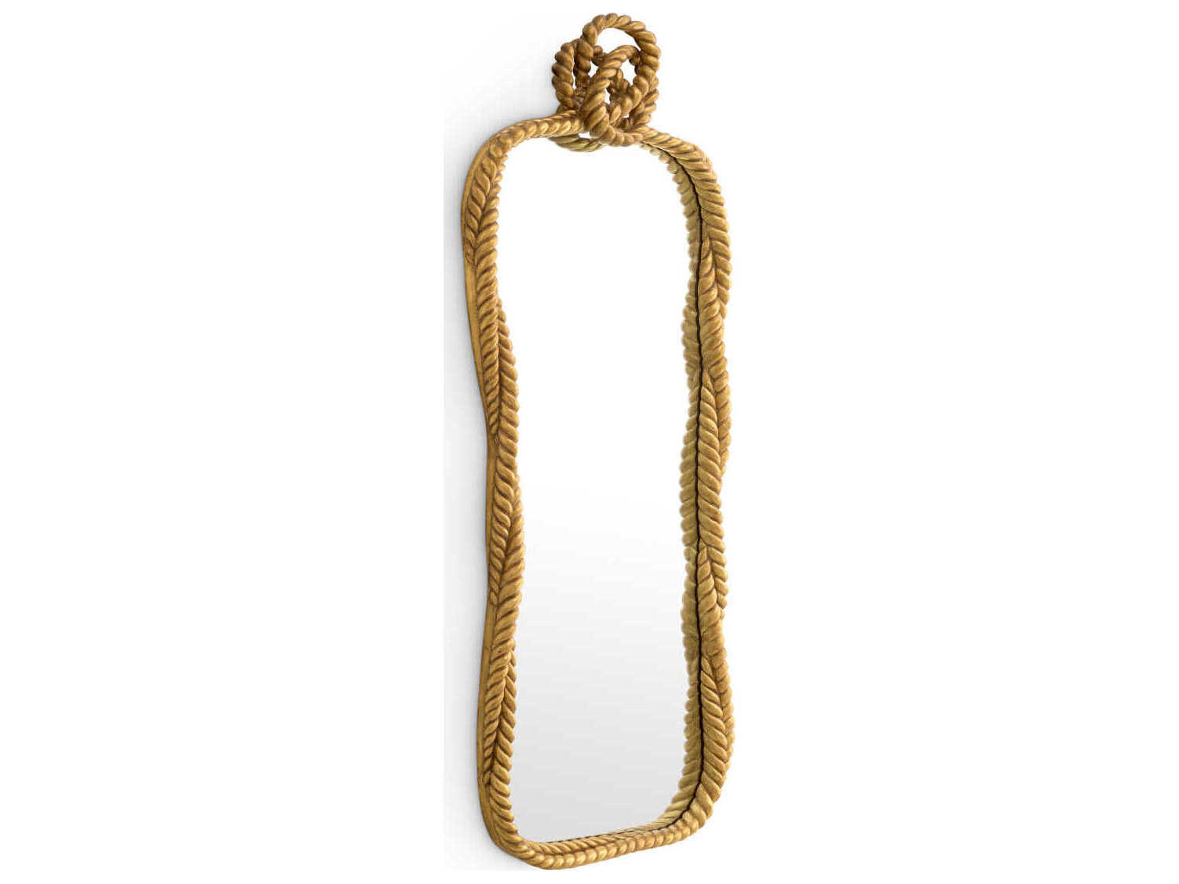 Vincenso L Antique Gold Mirror