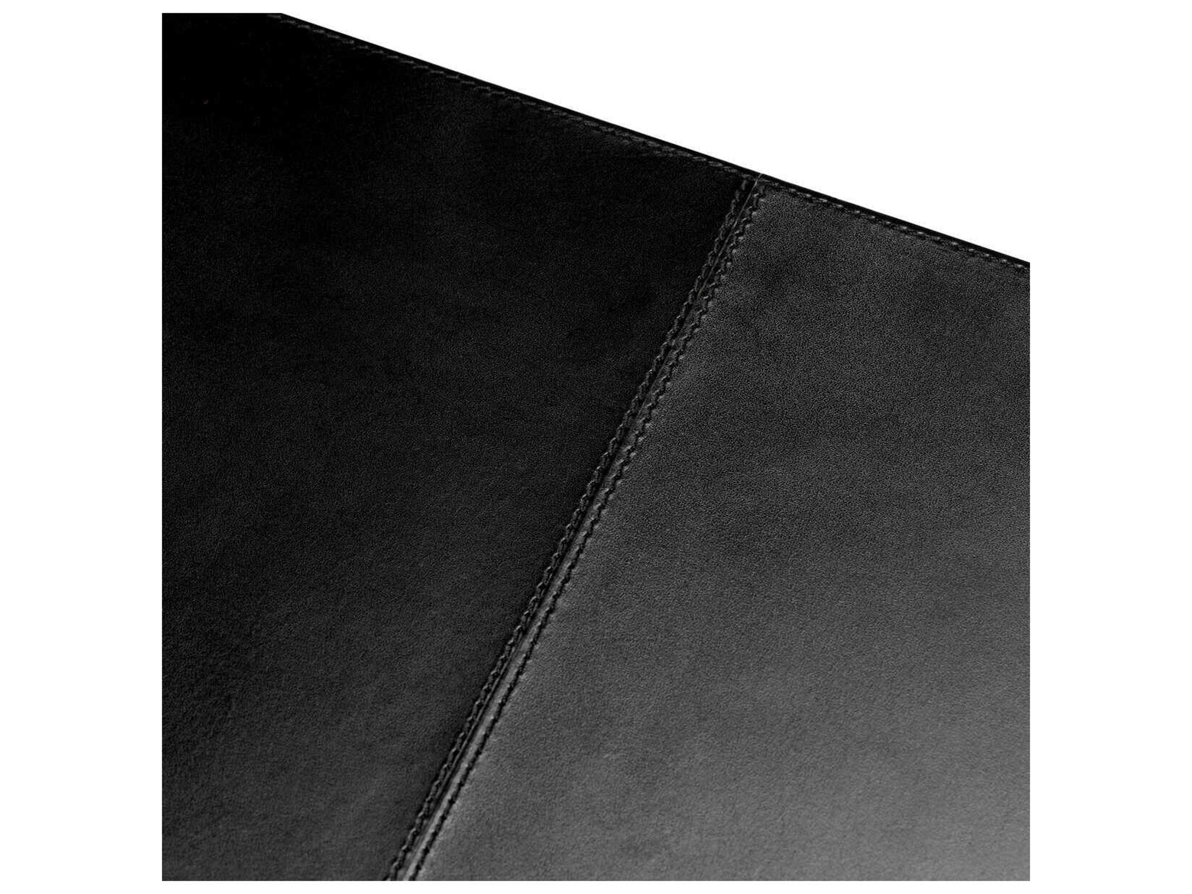 Eichholtz Blotter Scaleo Croco Embossed Black Leather Desk