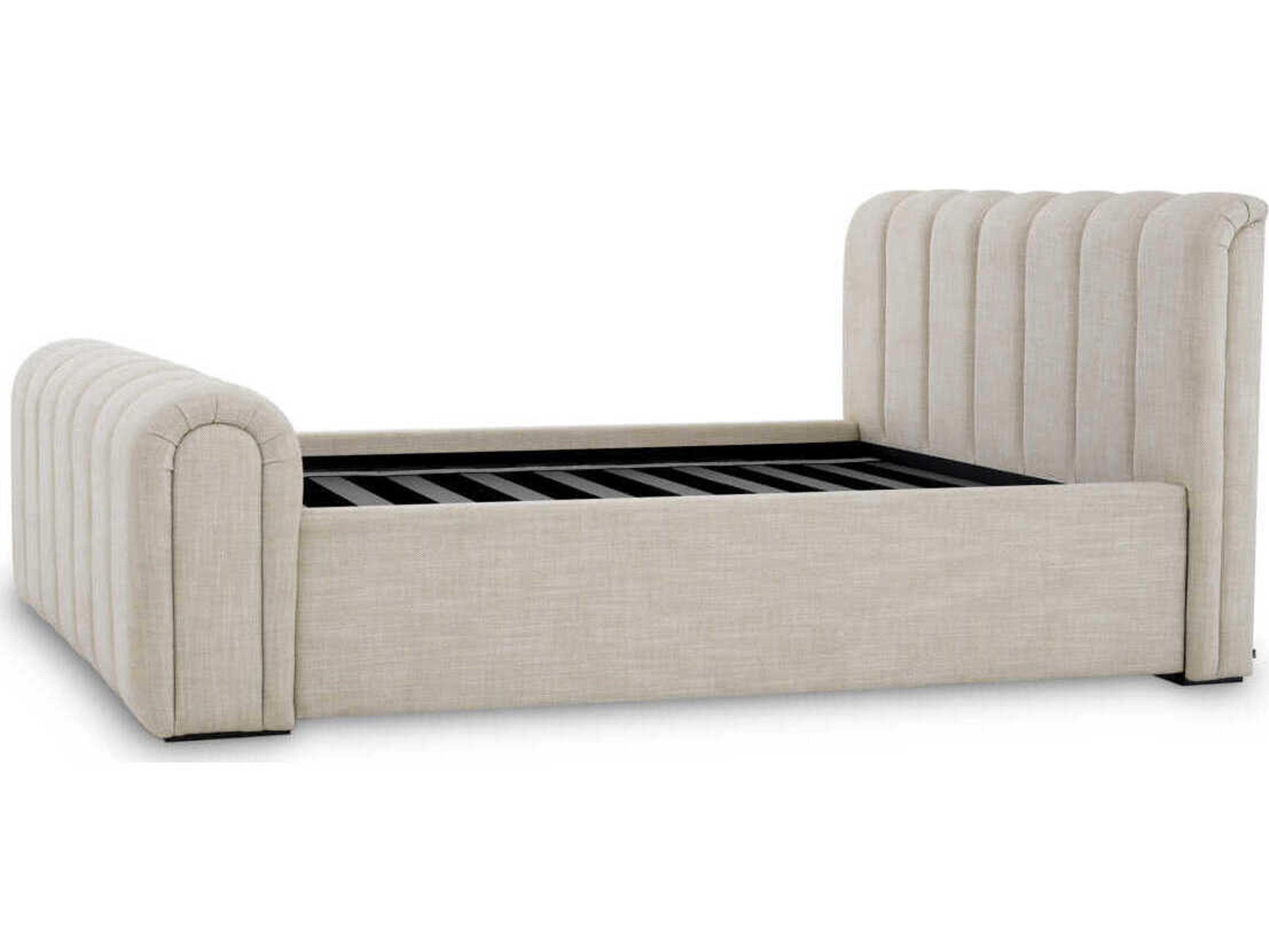 Eichholtz Kayden King Size Albury Beige Bed Frame