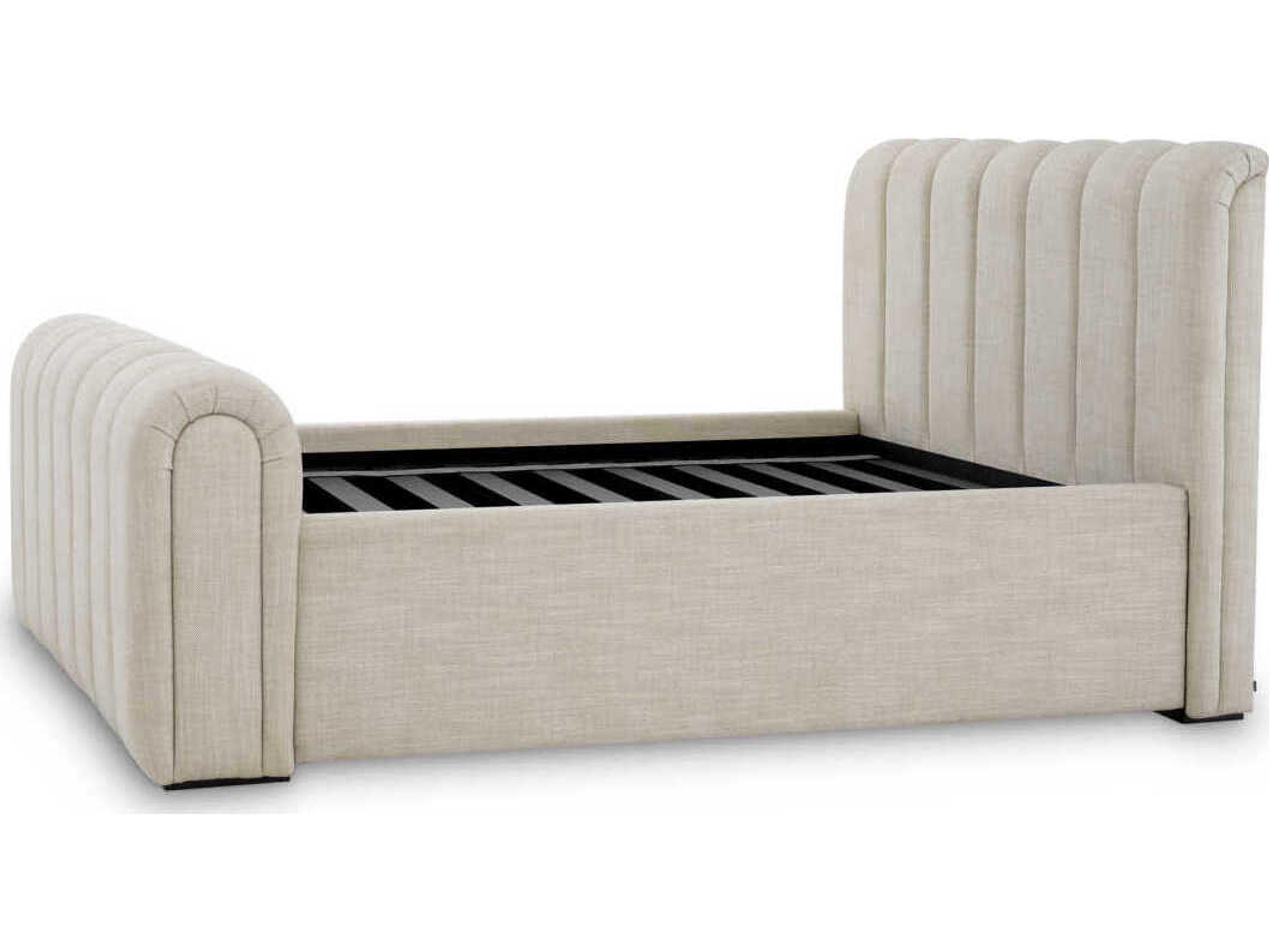 Eichholtz Kayden Queen Size Albury Beige Bed Frame