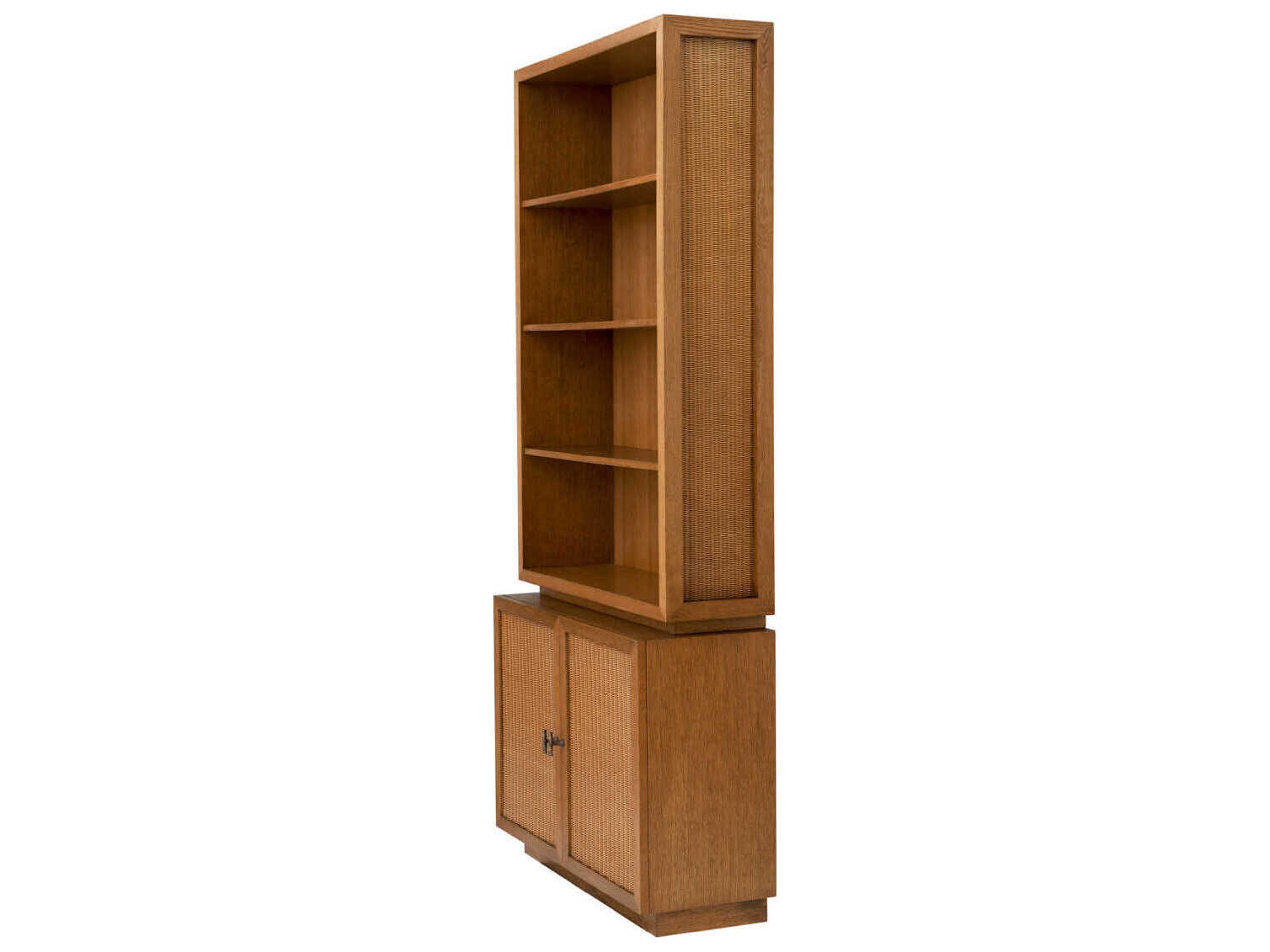 Eichholtz Borchard Caramel Oak Veneer Cabinet