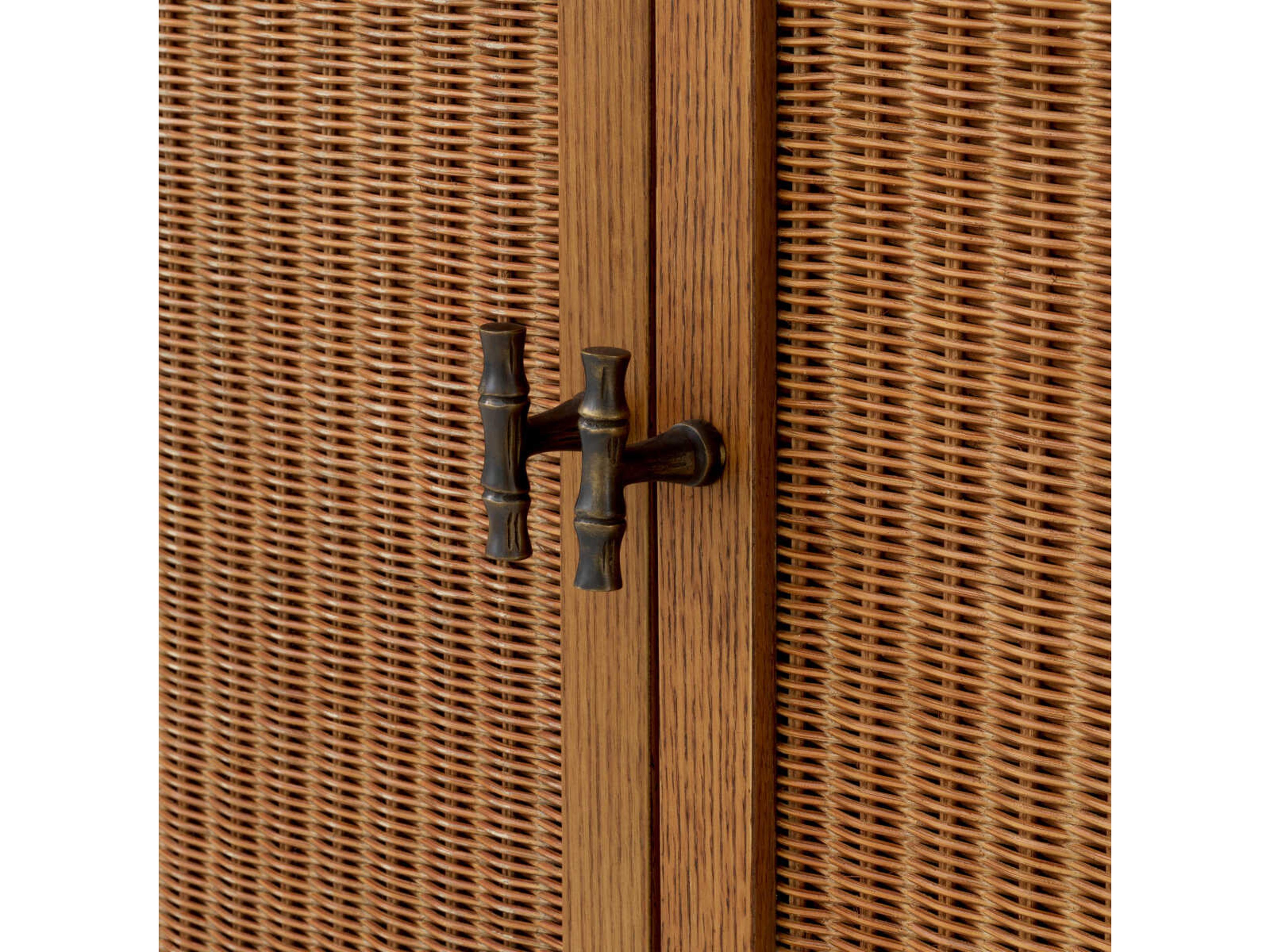 Eichholtz Borchard Caramel Oak Veneer Dresser