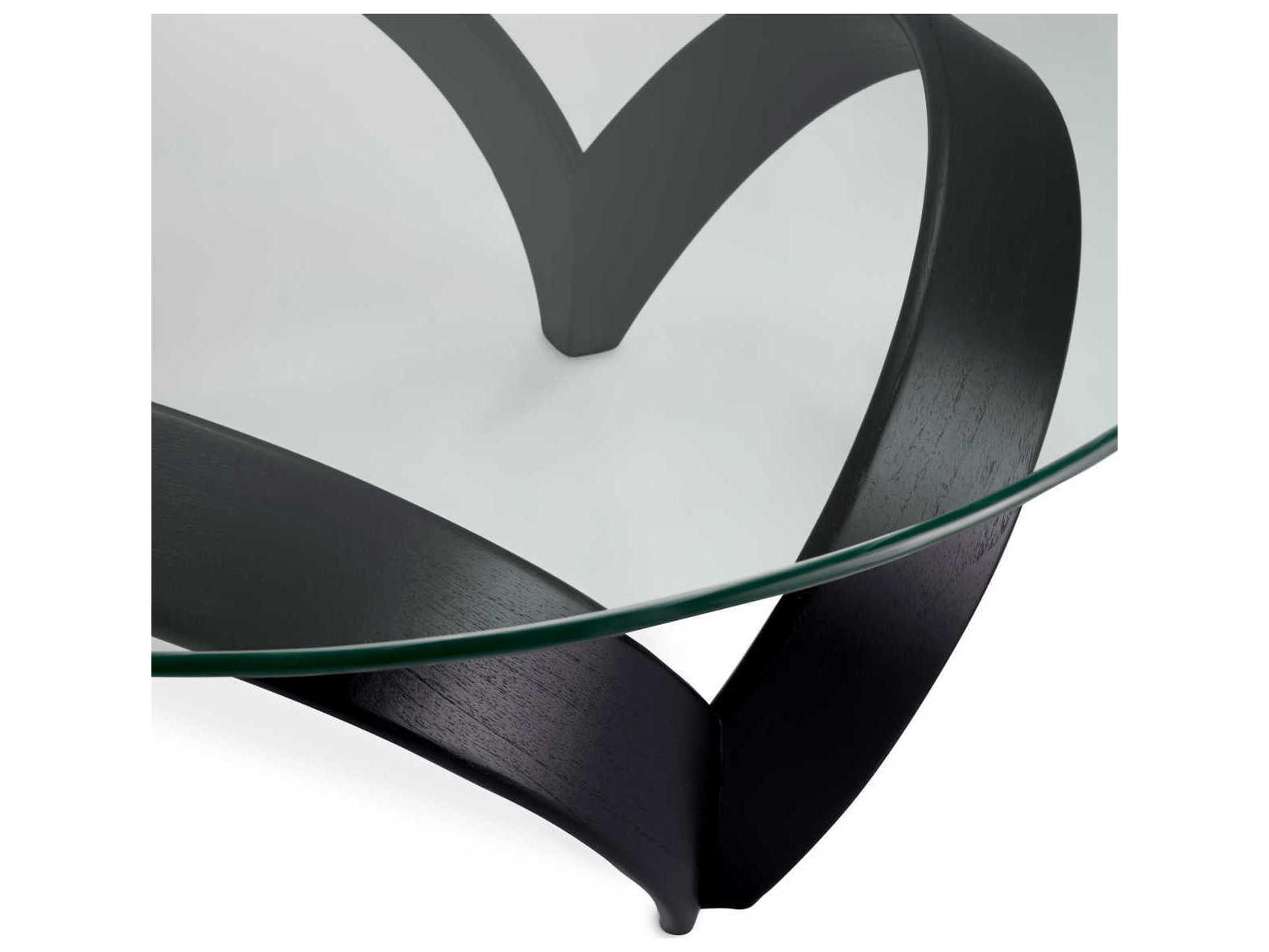 Eichholtz Soquel Black Veneer Coffee Table