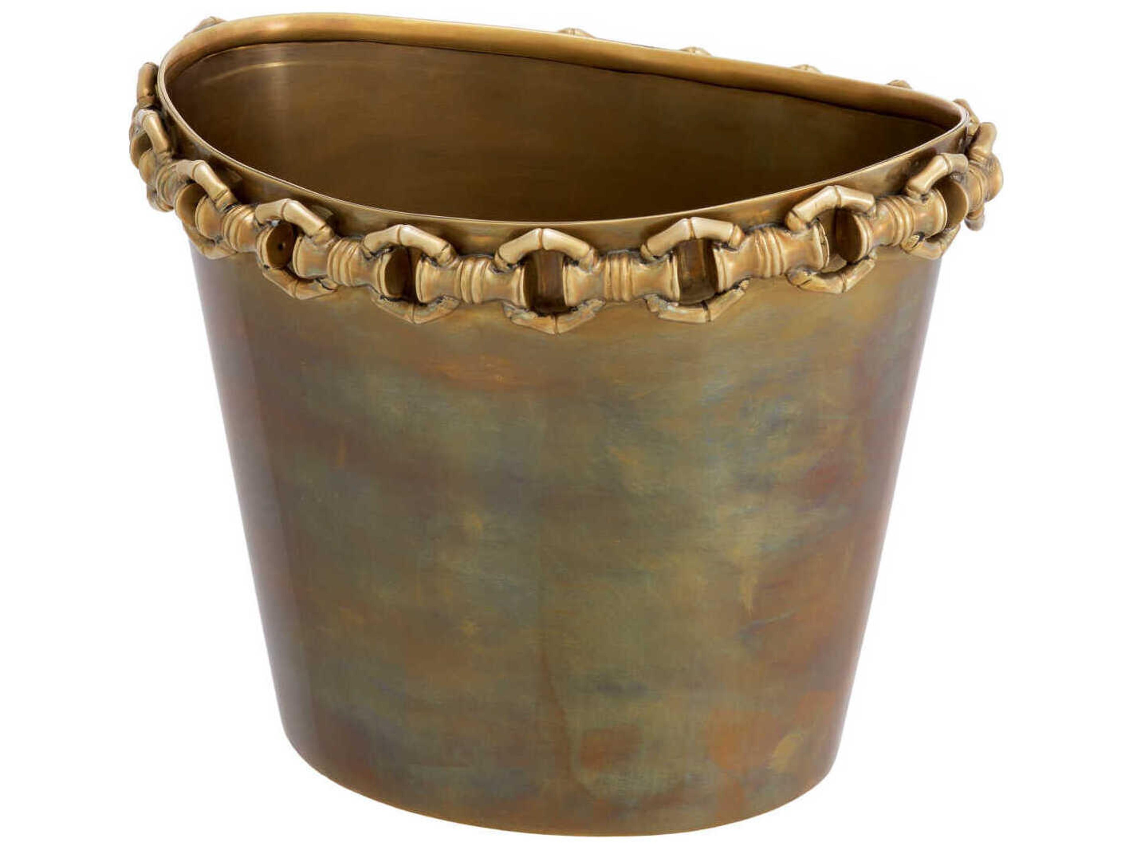 Eichholtz Clementine Vintage Brass Wine Cooler