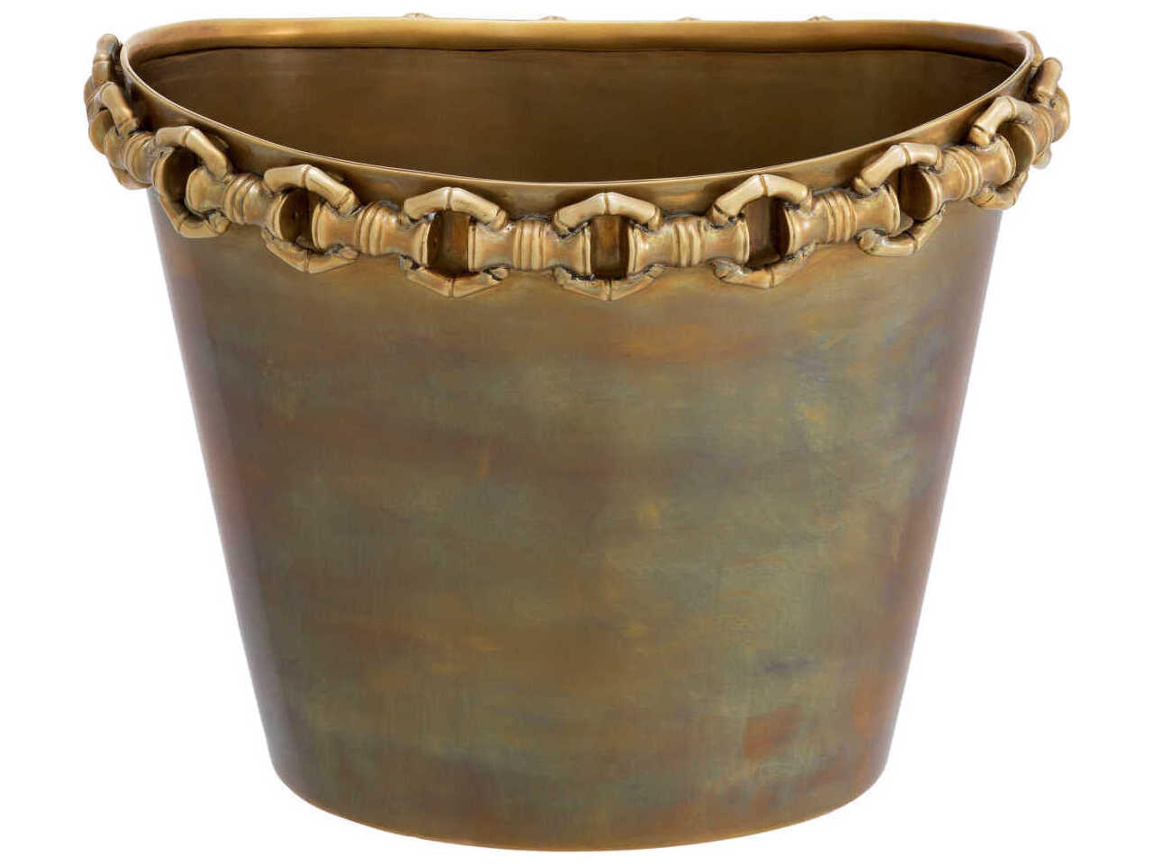 Eichholtz Clementine Vintage Brass Wine Cooler