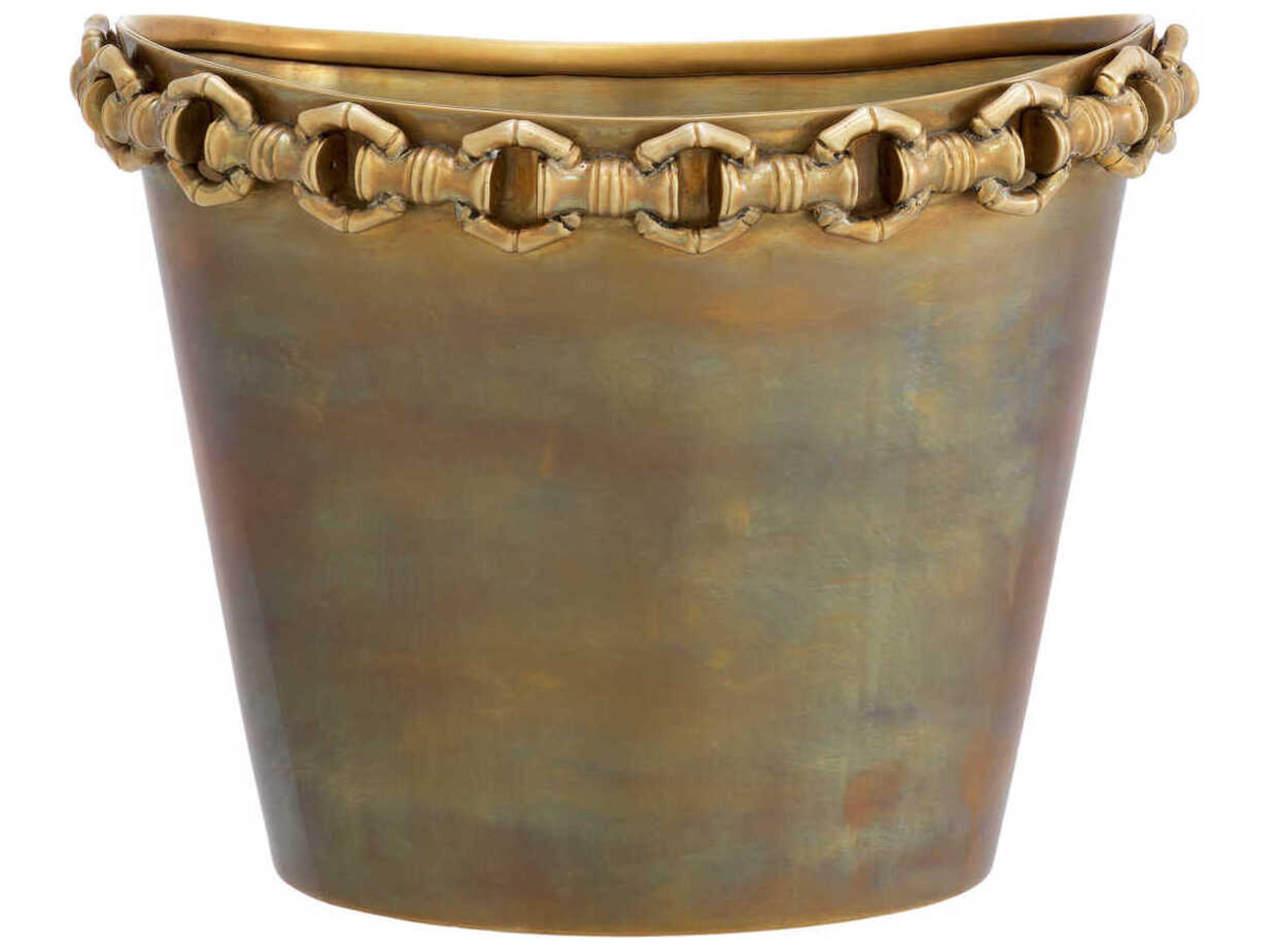 Eichholtz Clementine Vintage Brass Wine Cooler