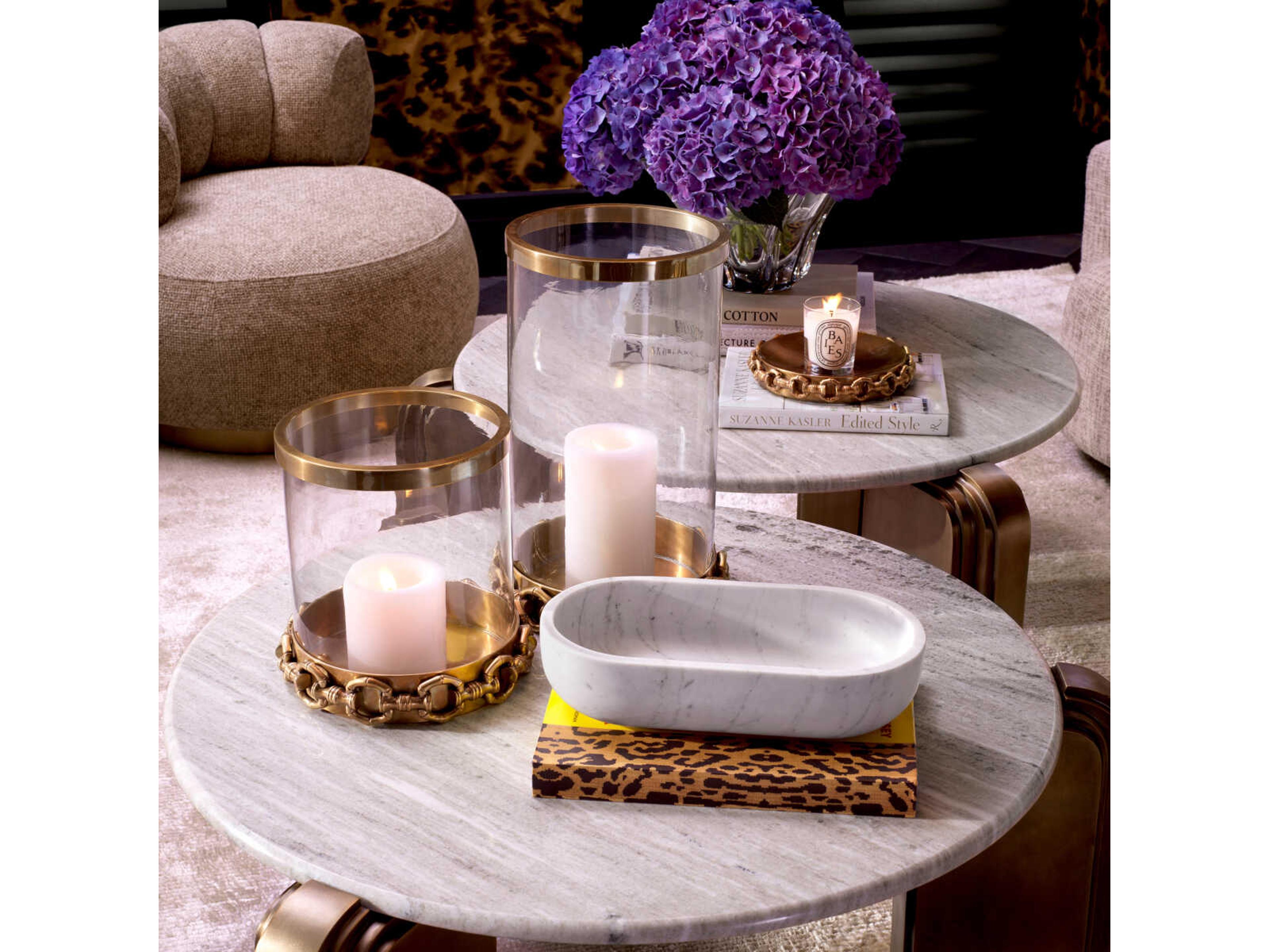 Eichholtz Clementine S Vintage Brass Hurricane