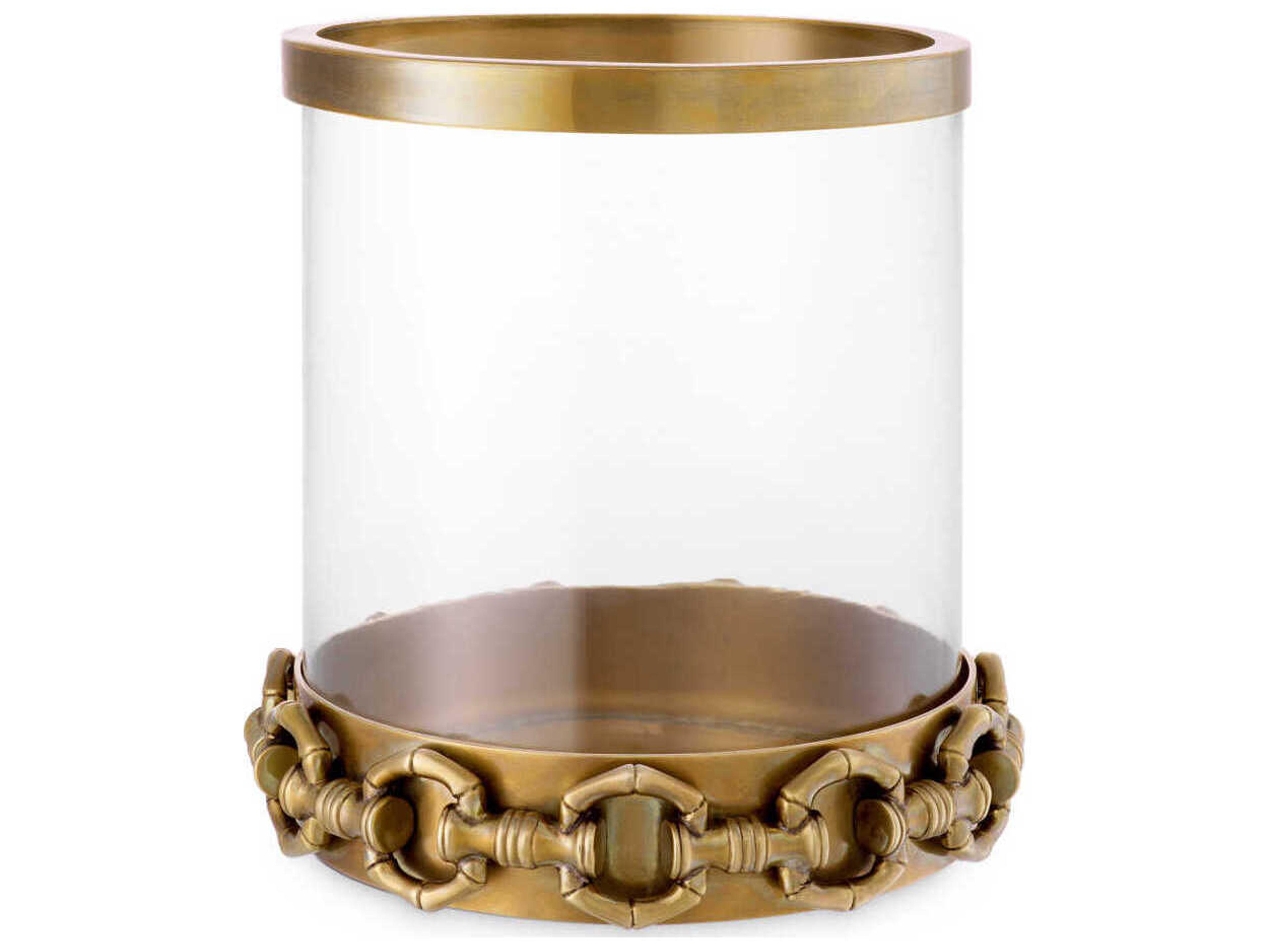 Eichholtz Clementine S Vintage Brass Hurricane