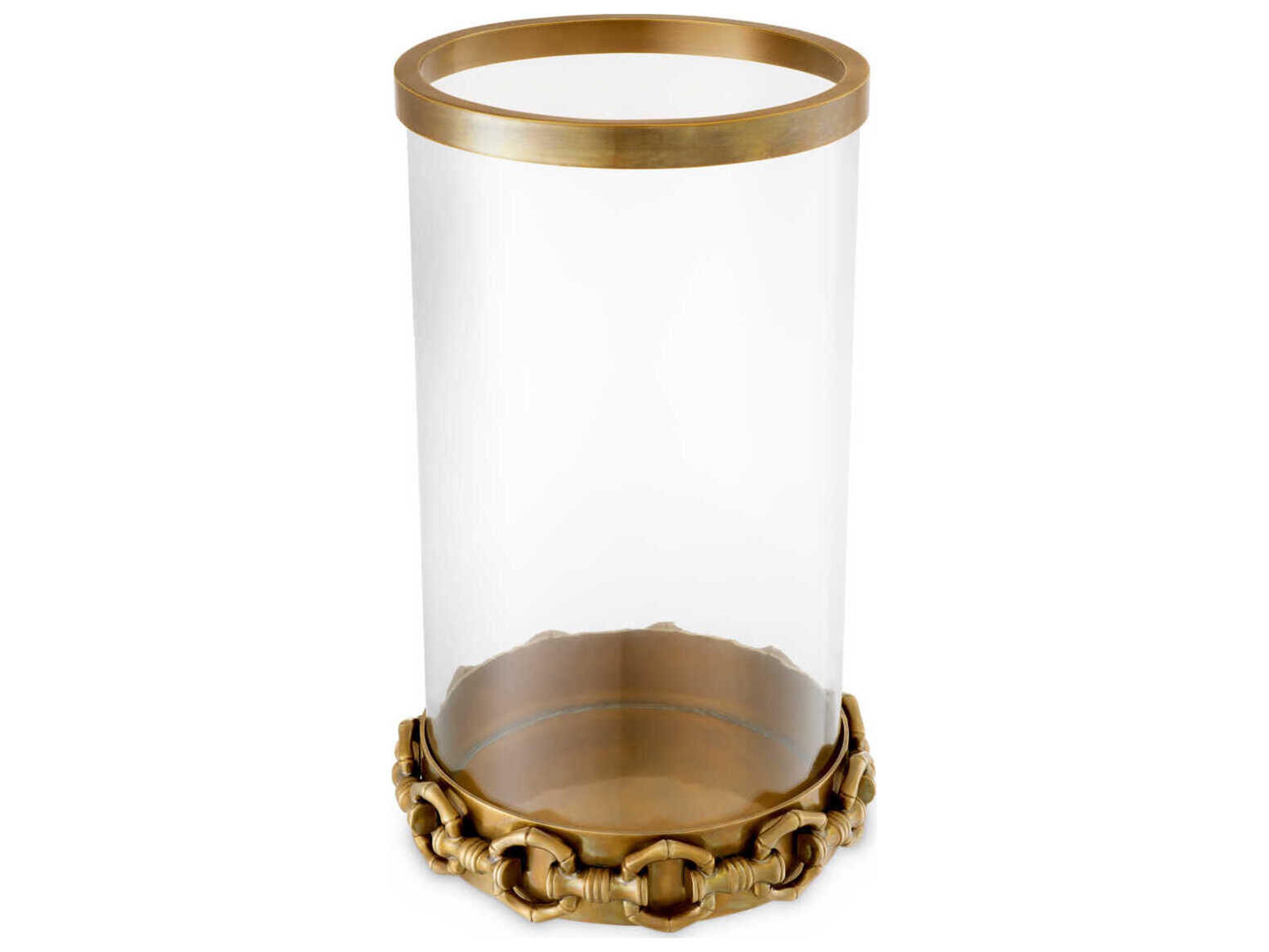 Eichholtz Clementine L Vintage Brass Hurricane