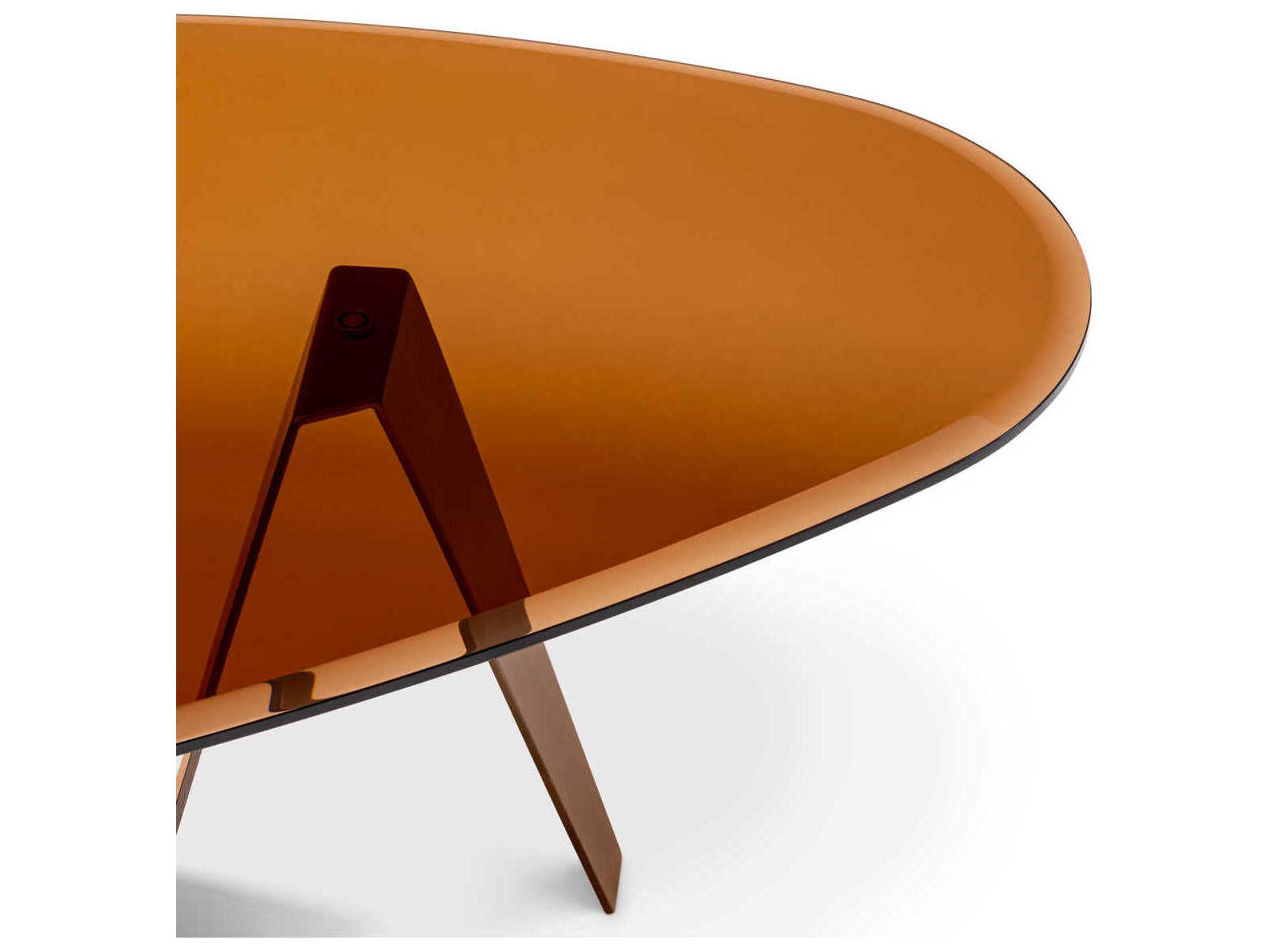 Eichholtz Lavello Dark Brushed Brass Coffee Table