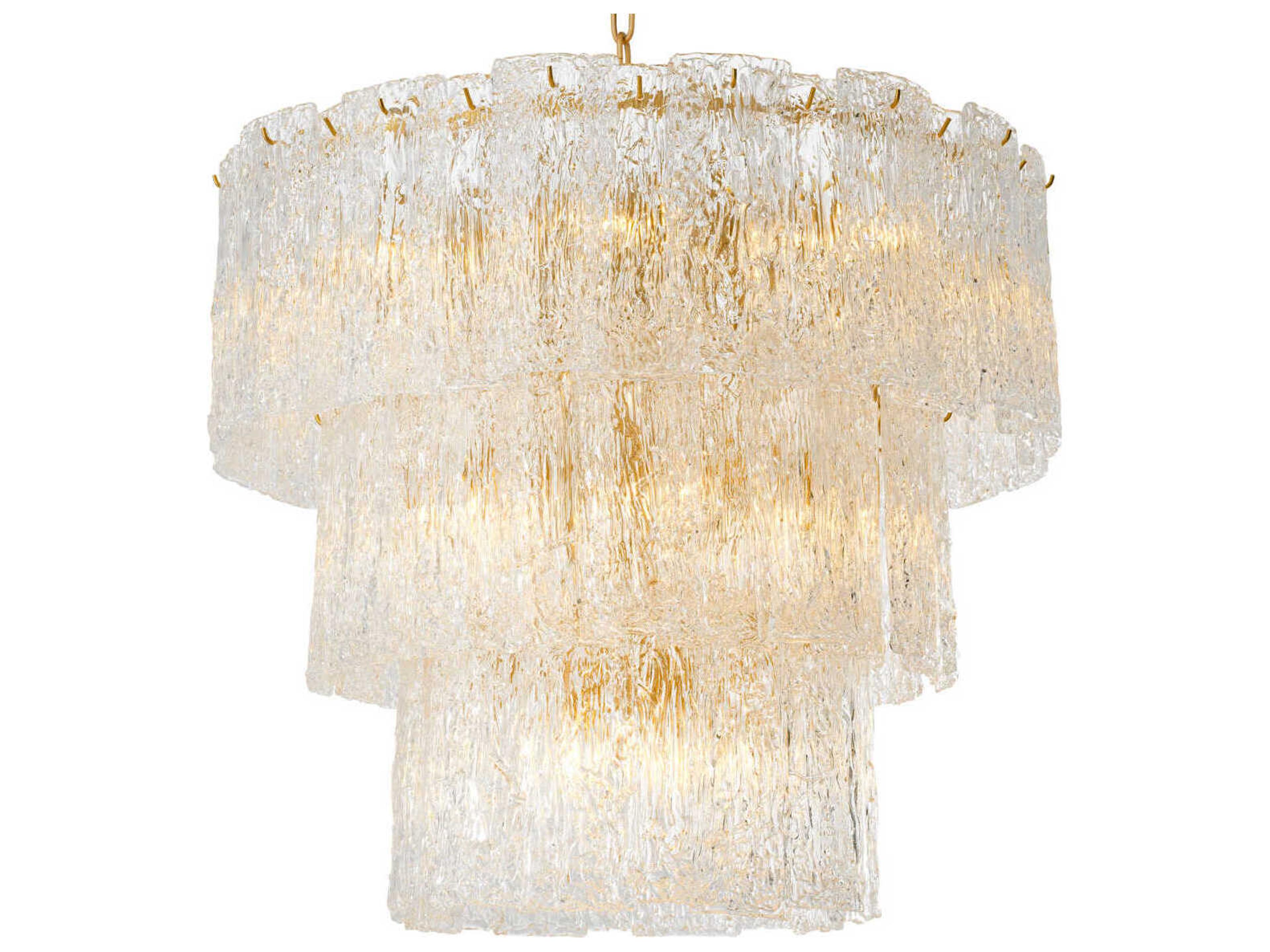 Almeria Antique Brass Chandelier