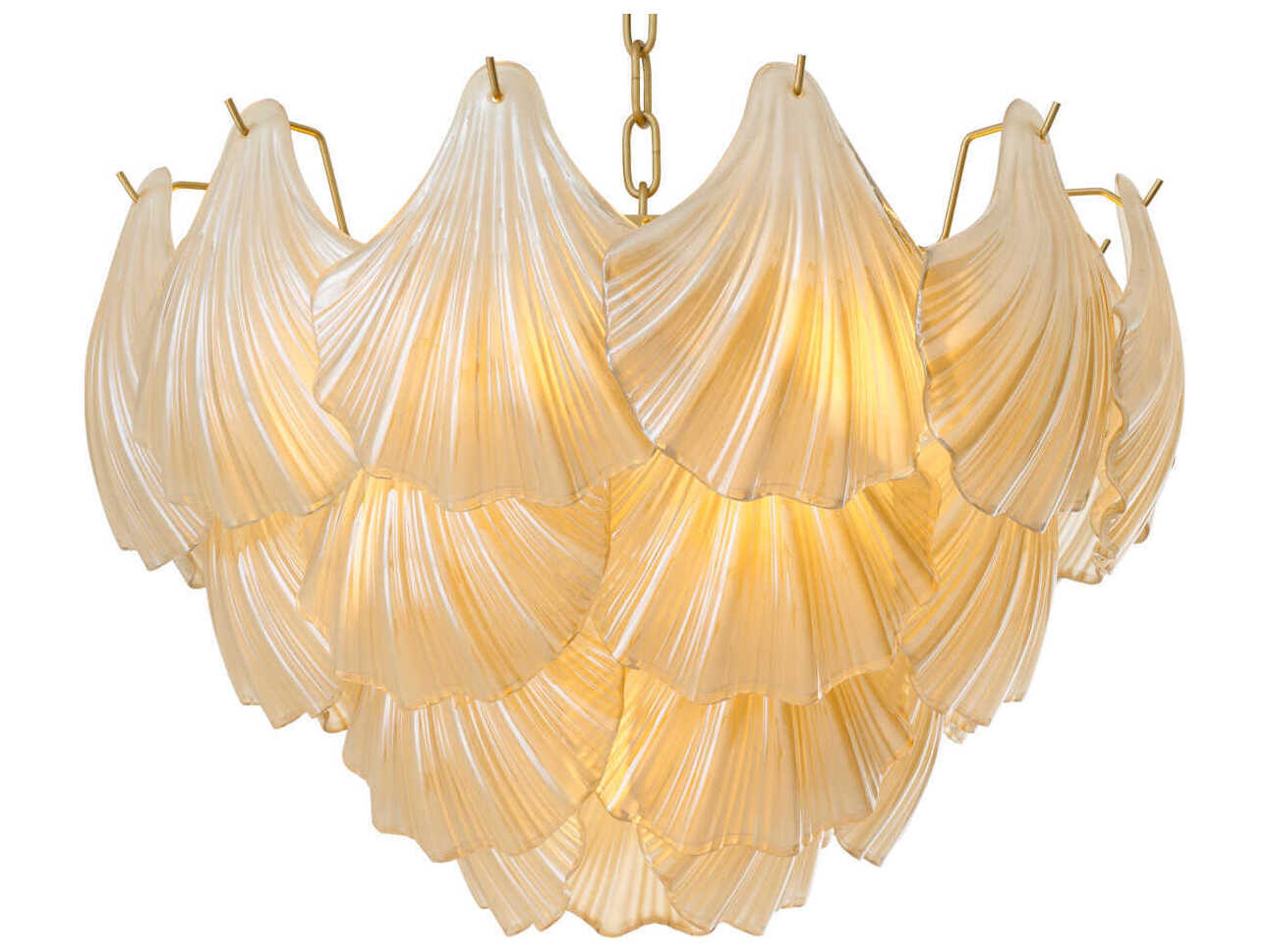 Eichholtz Ibiza Antique Brass Chandelier