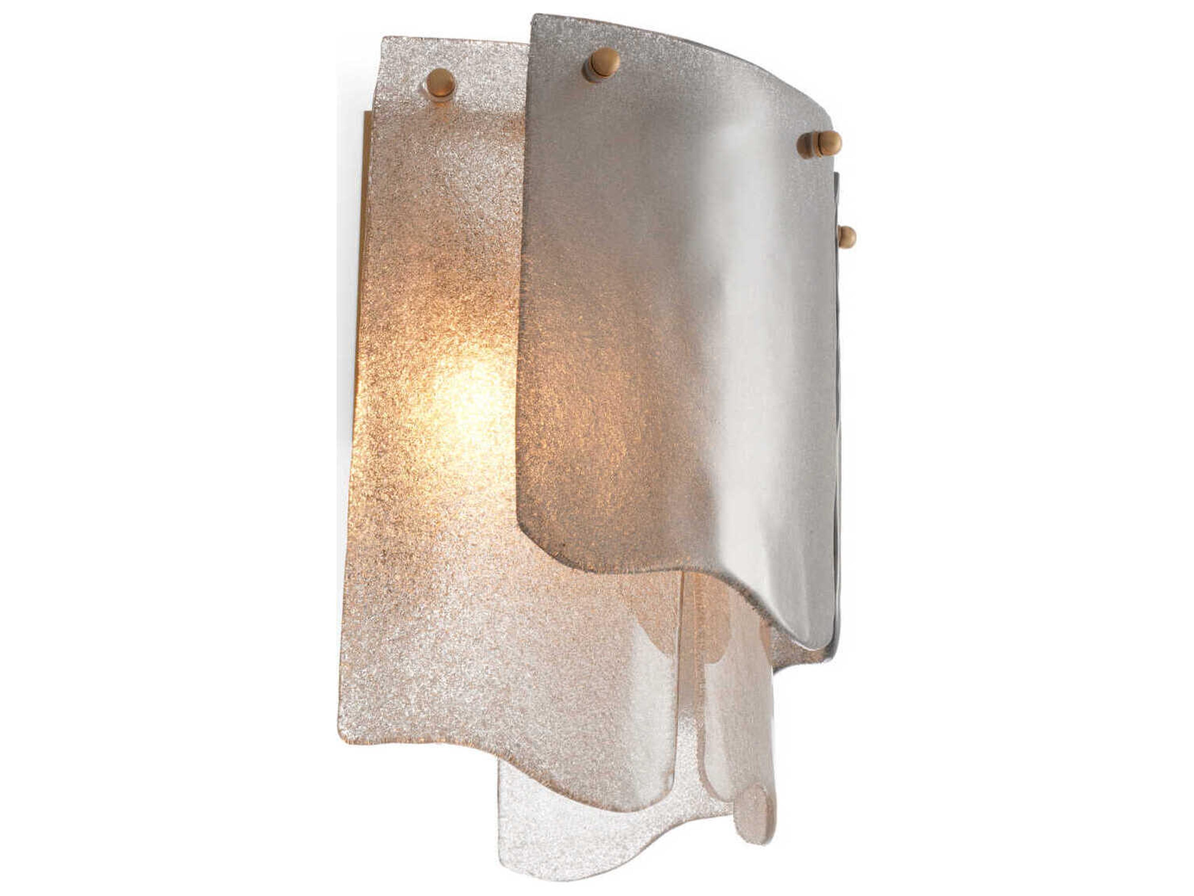 Eichholtz Asinara Smoke Glass Wall Lamp