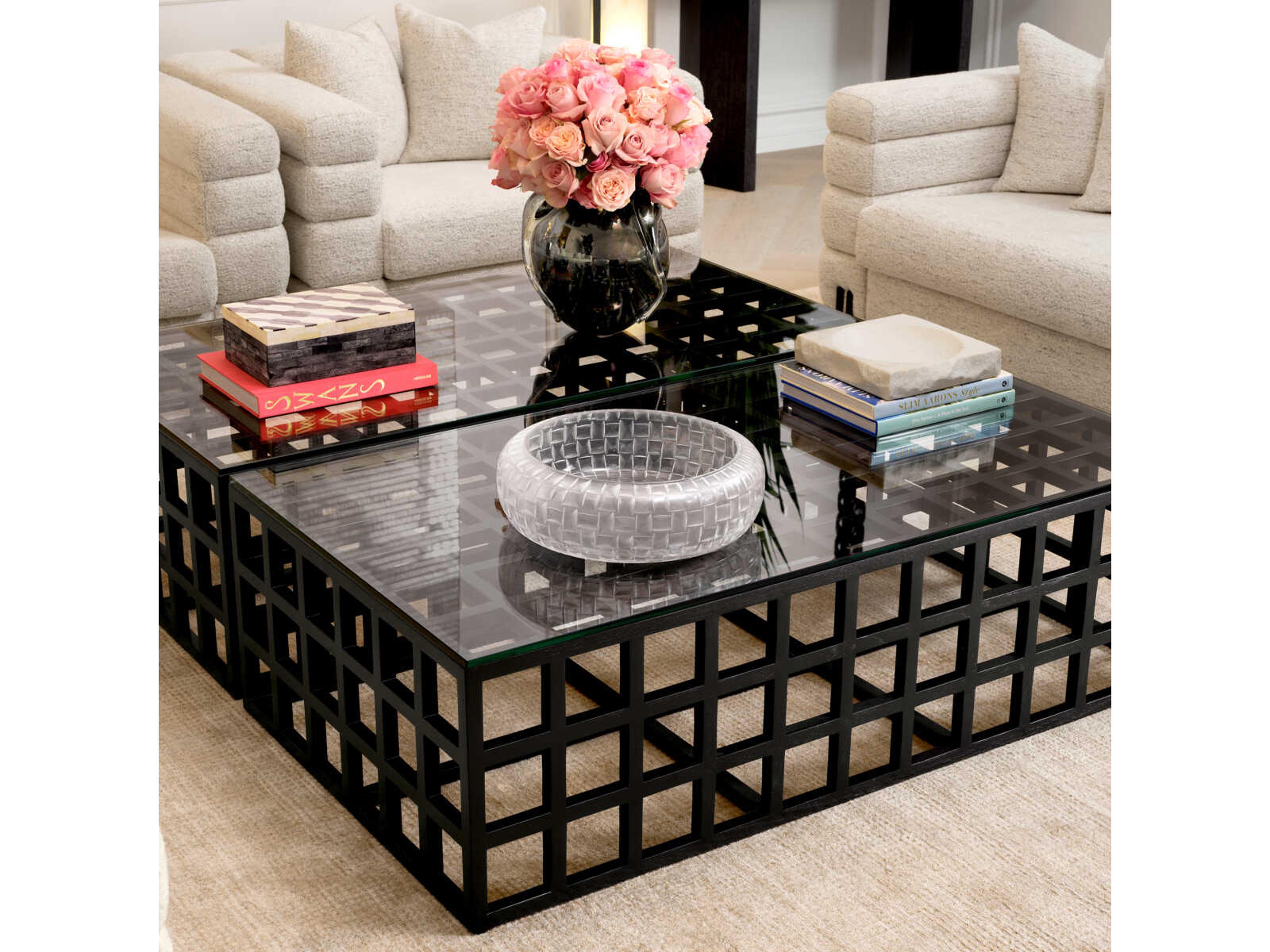Eichholtz Cubico Classic Black Coffee Table