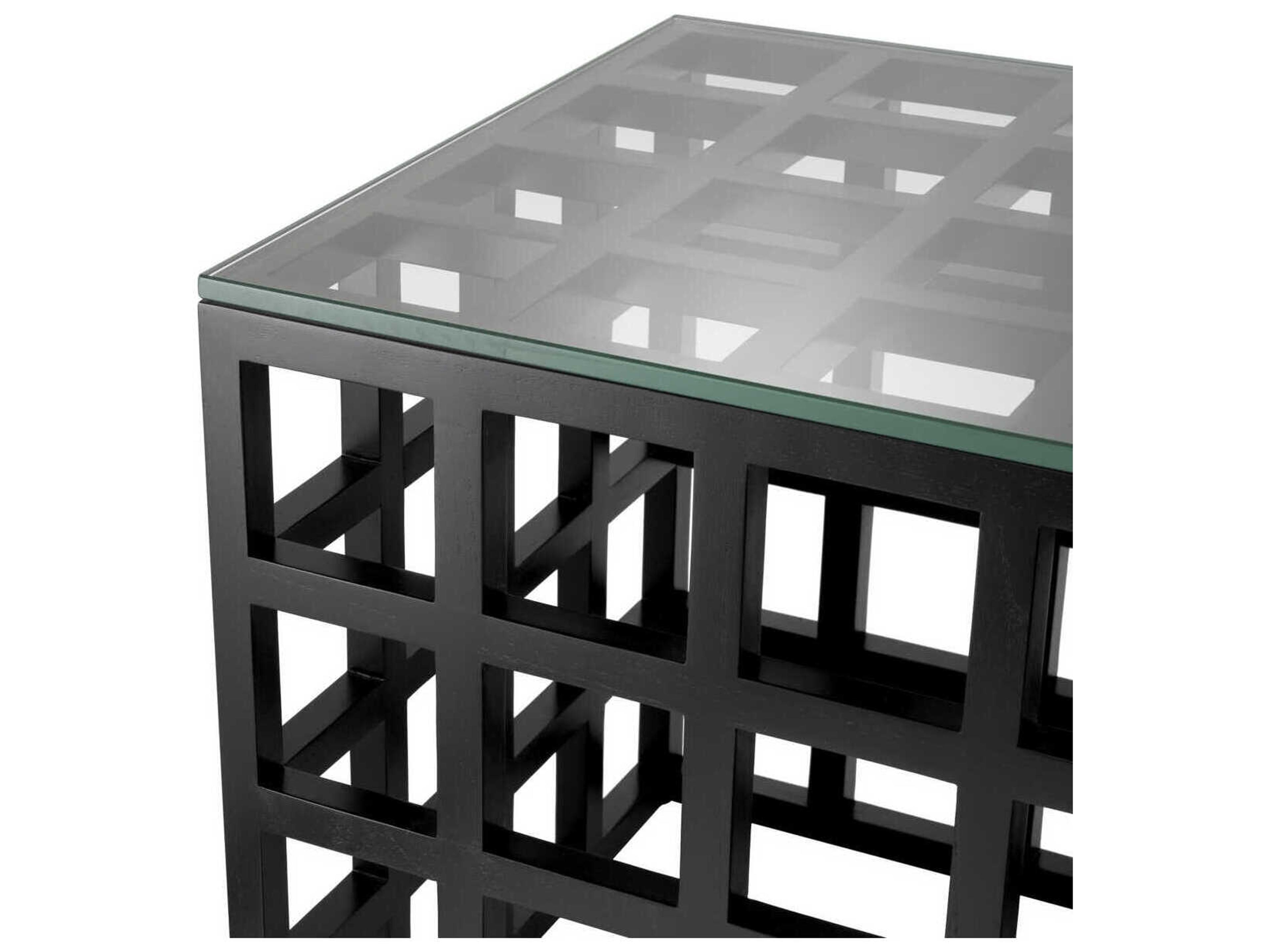 Eichholtz Cubico Classic Black Side Table