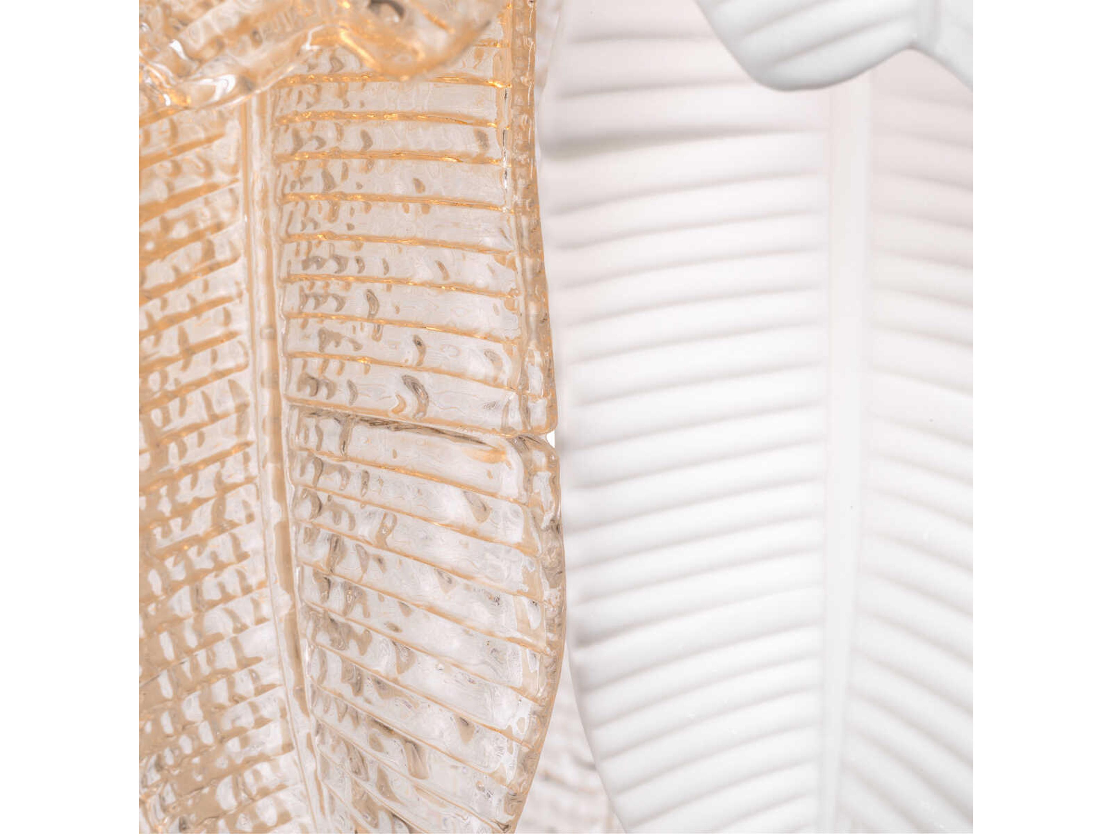 Eichholtz Saint Lucia S White Ceramic Chandelier