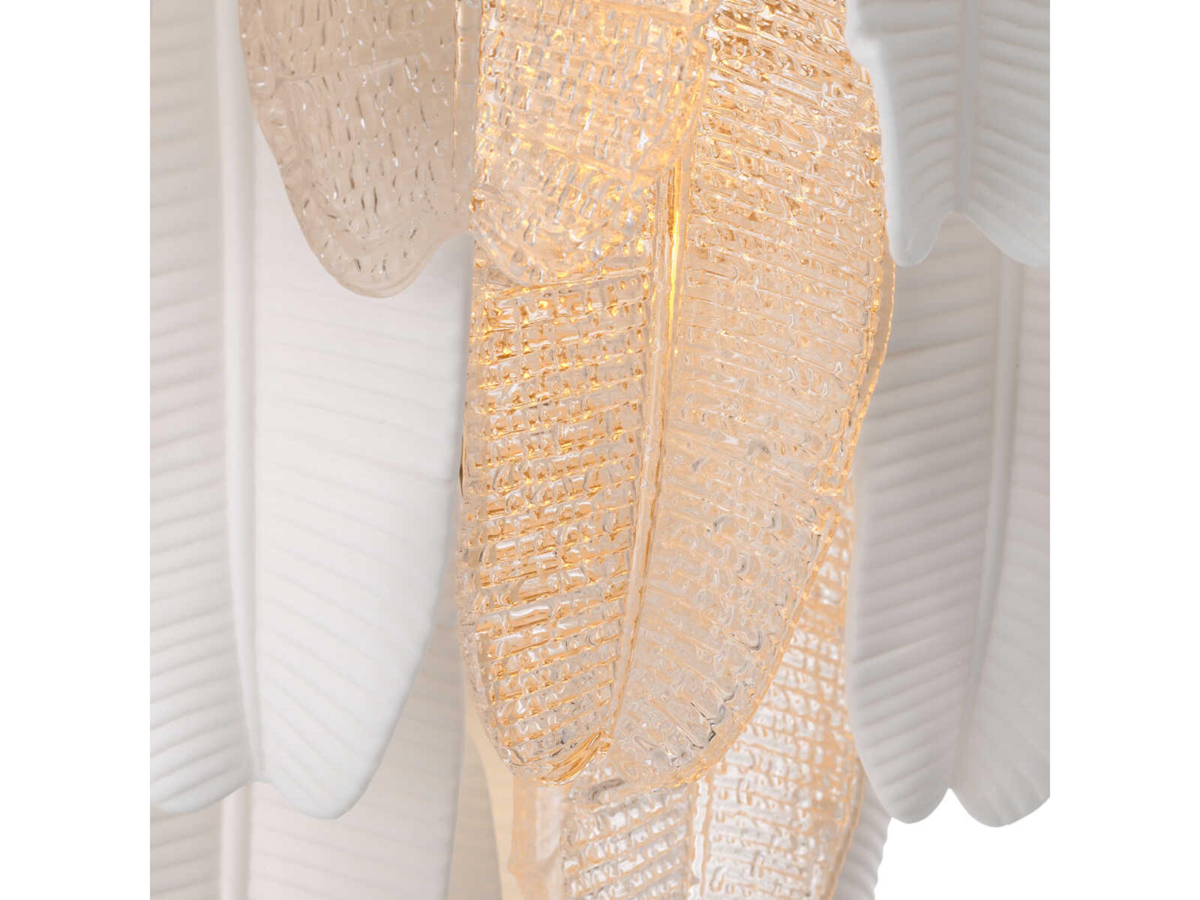 Eichholtz Saint Lucia S White Ceramic Chandelier