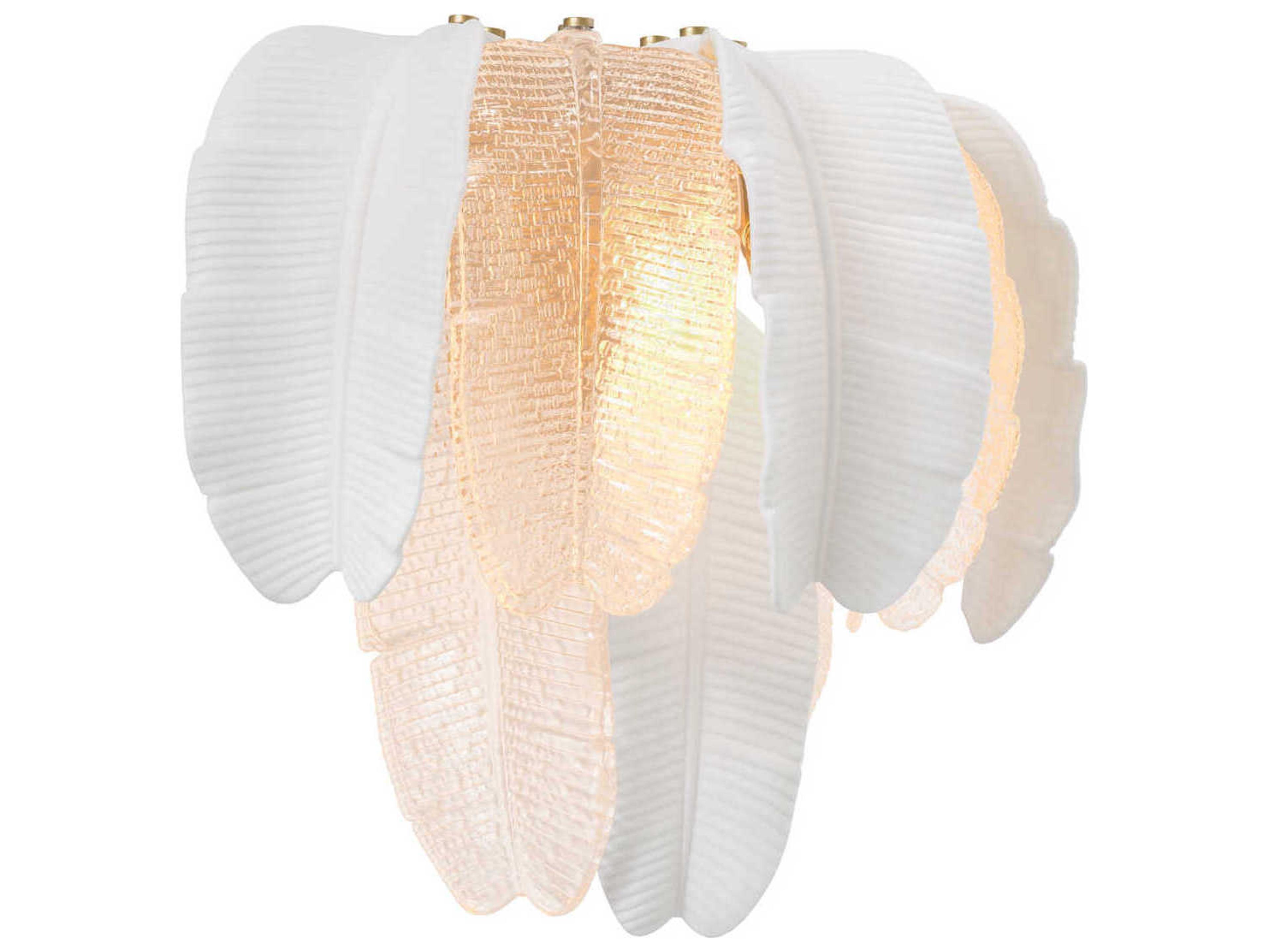 Eichholtz Saint Lucia White Ceramic Wall Lamp