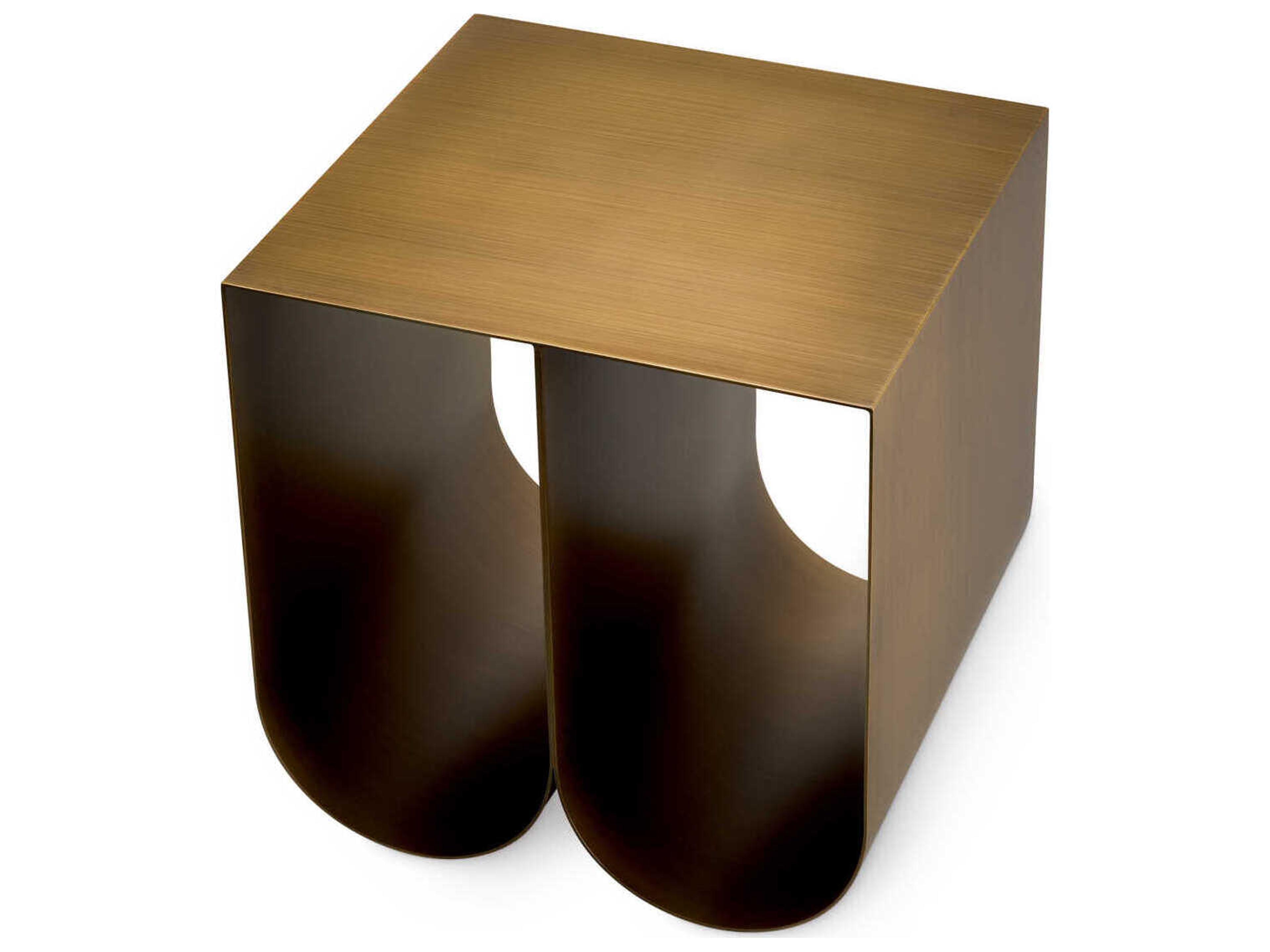 Eichholtz Rafaello Brushed Brass Side Table