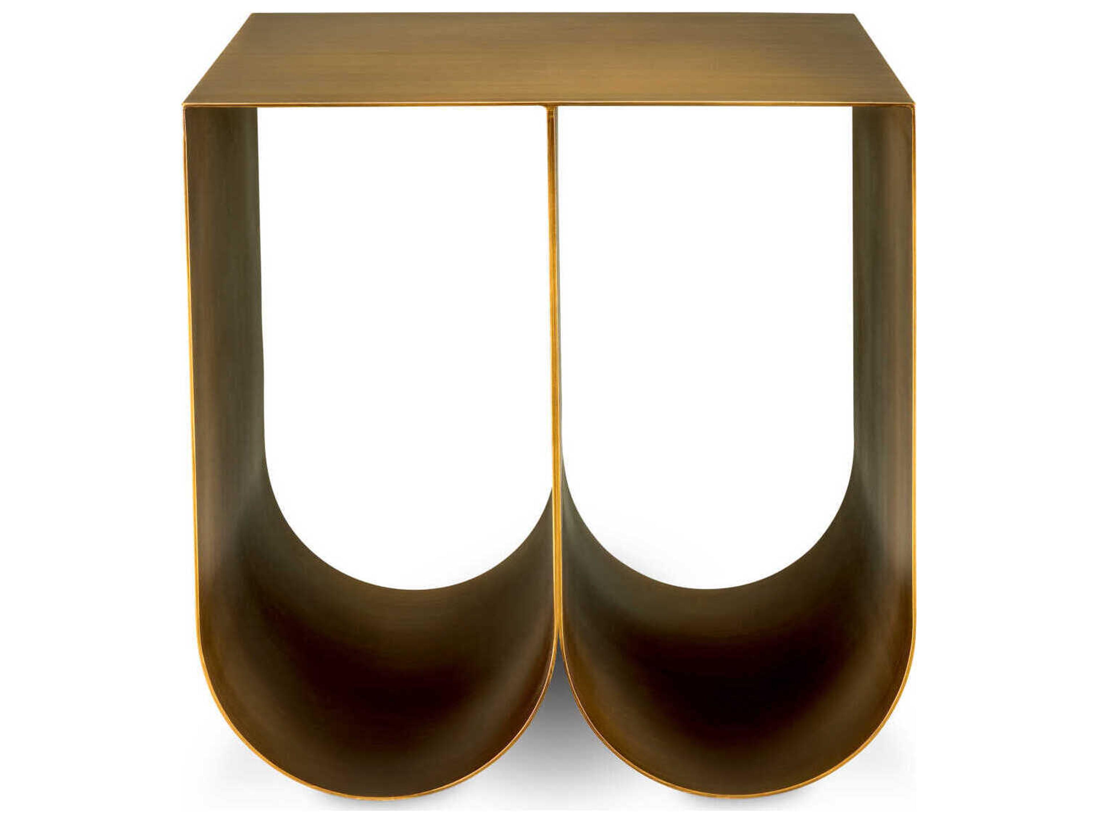 Eichholtz Rafaello Brushed Brass Side Table