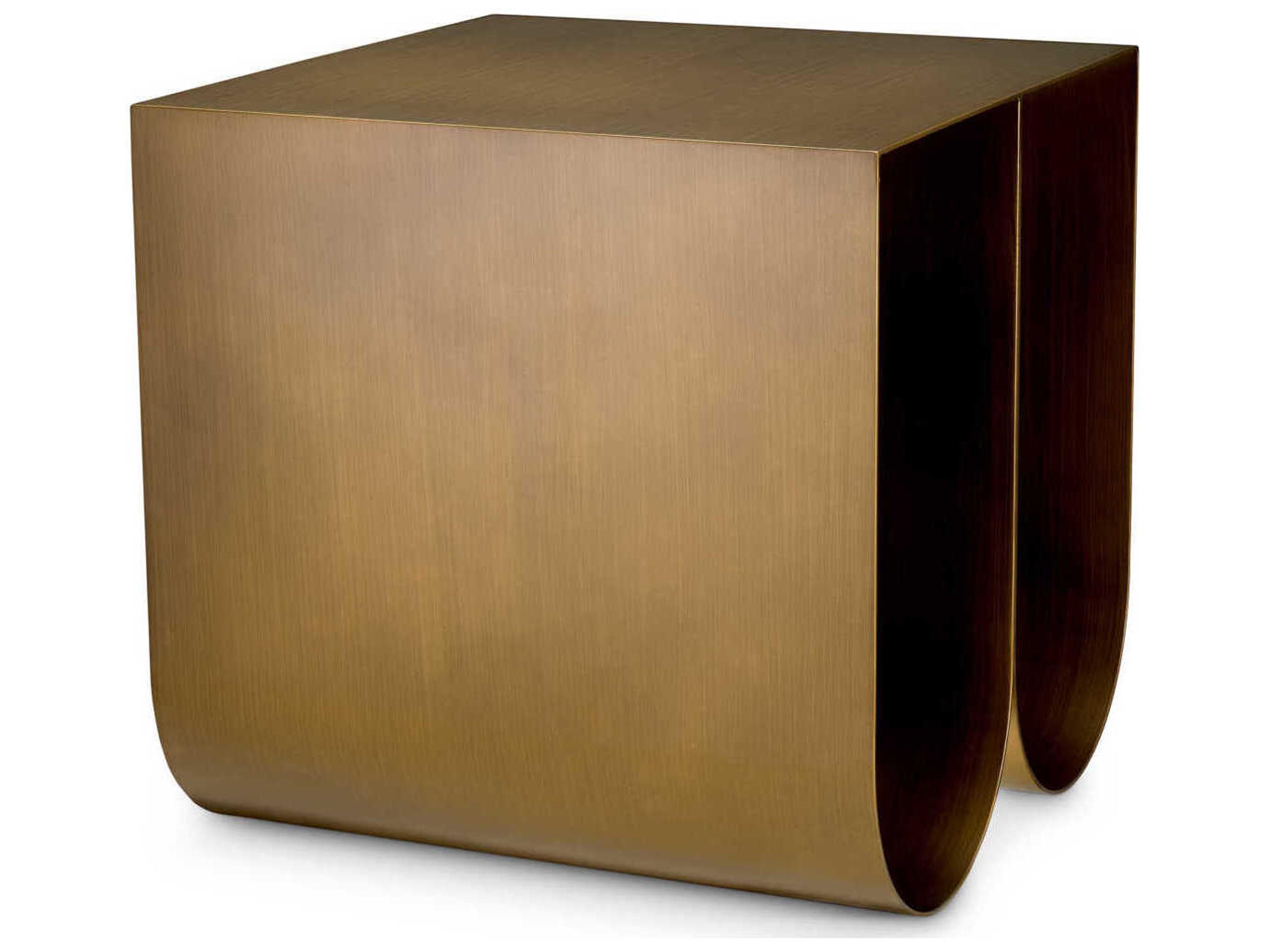 Eichholtz Rafaello Brushed Brass Side Table