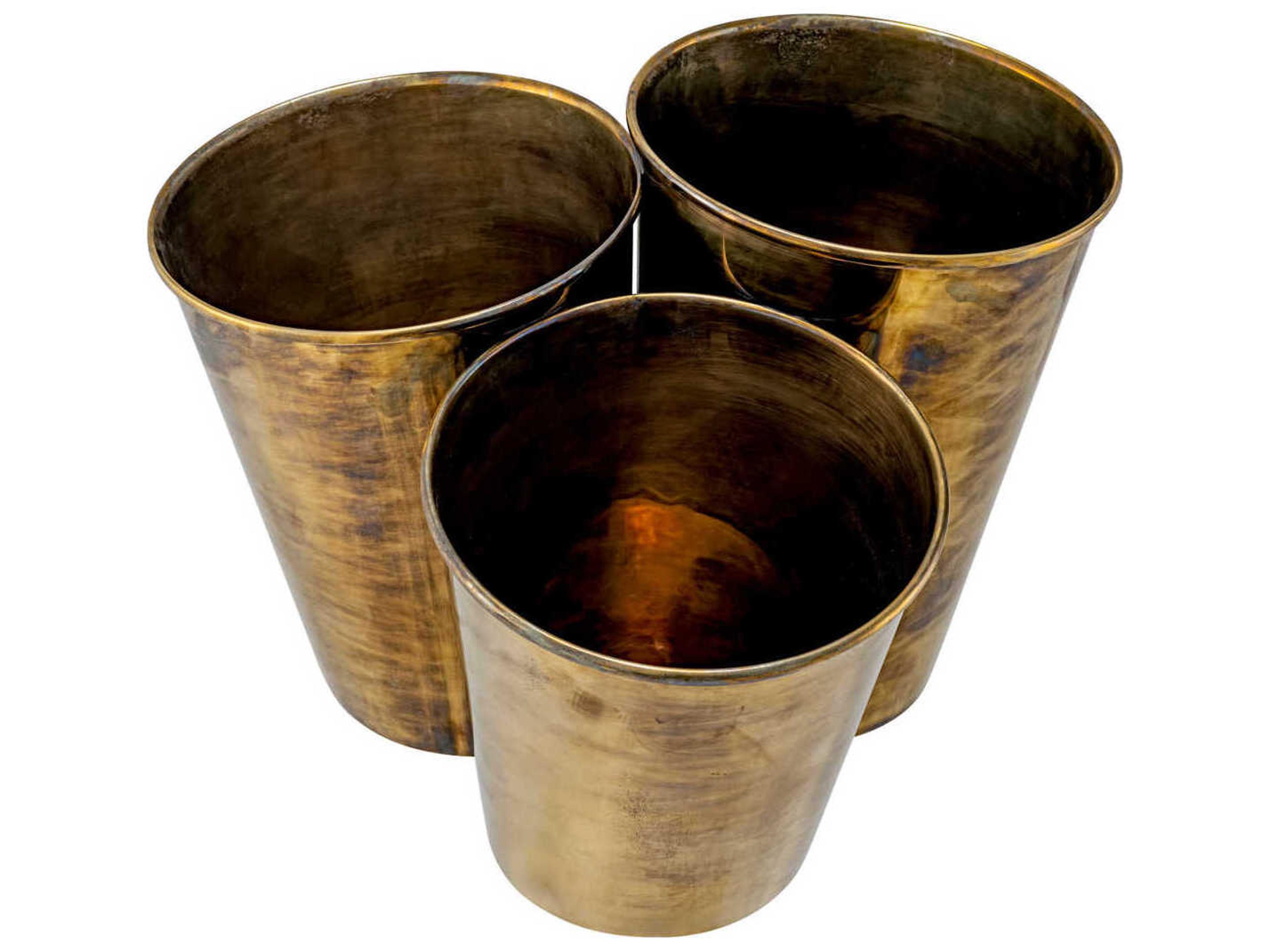 Eichholtz Christian Vintage Brass Wine Cooler