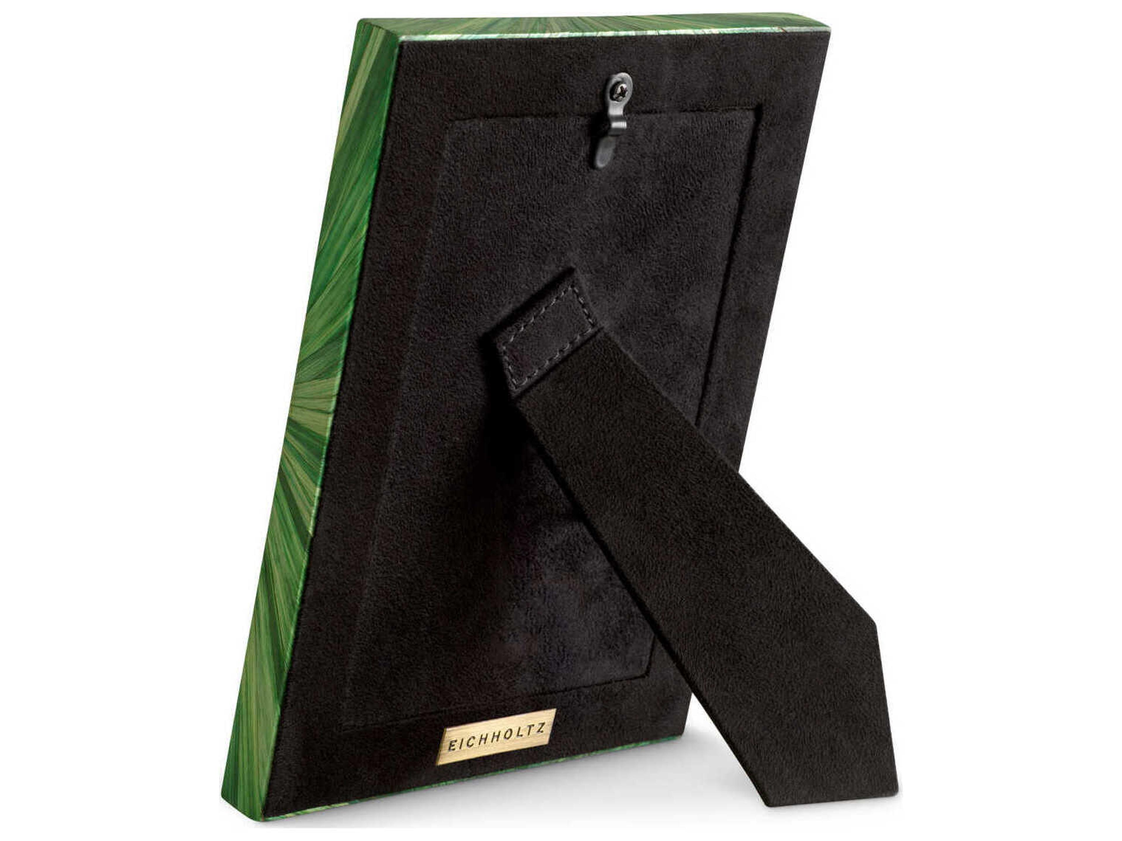 Eichholtz Harvard S Straw Marquetry Green Picture Frame
