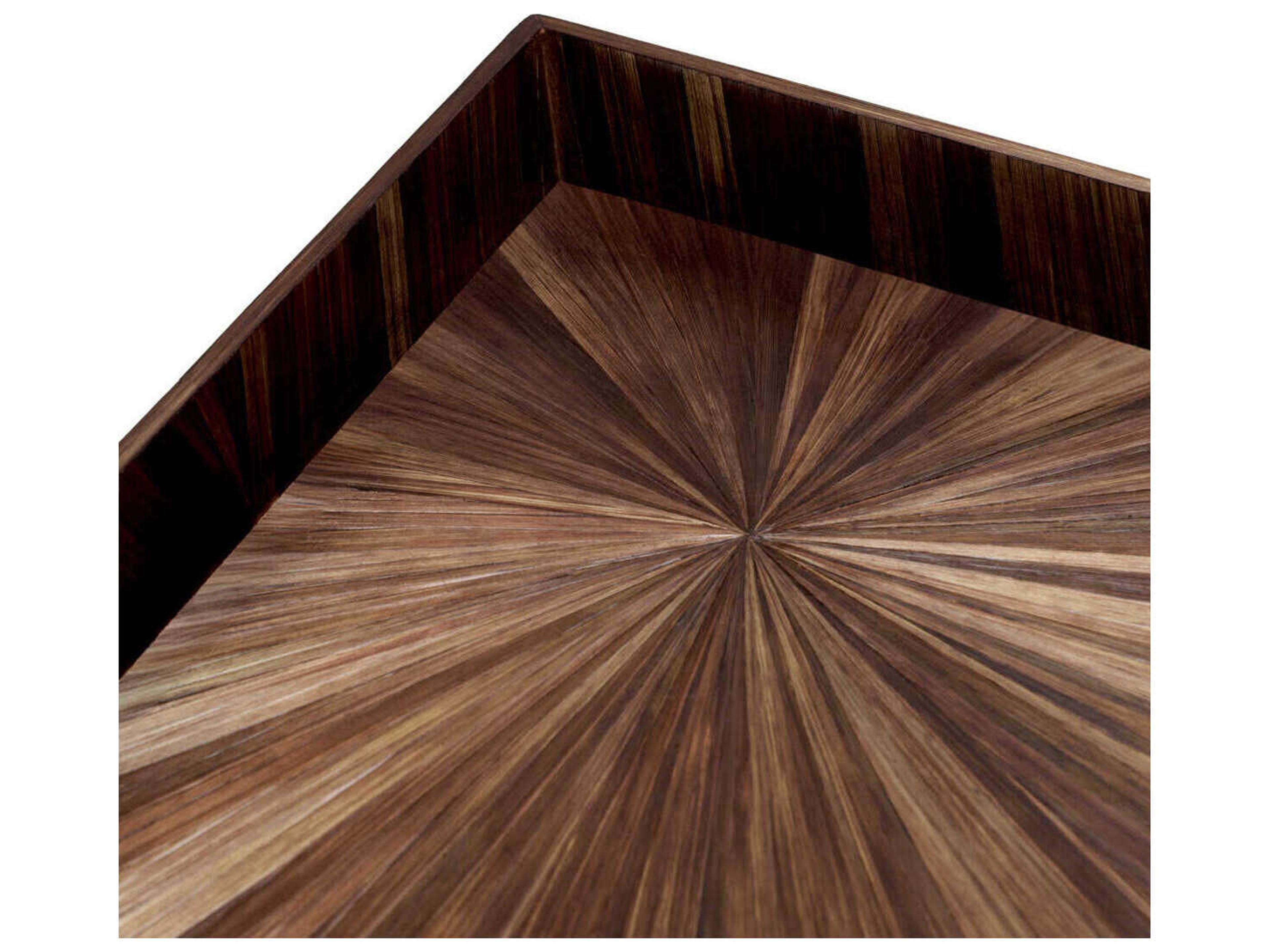 Eichholtz Harvard S Straw Marquetry Brown Desk Tray
