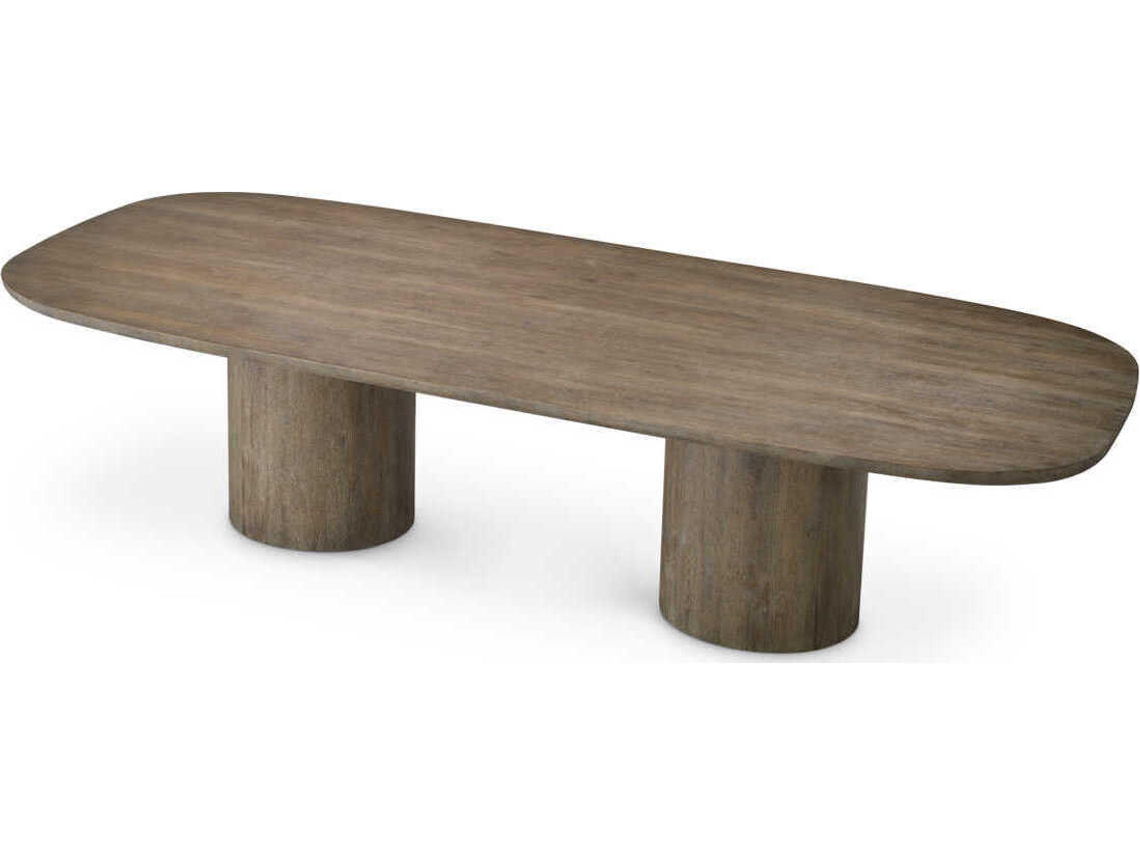 Eichholtz Glenmont Silverstone Oak Veneer Dining Table