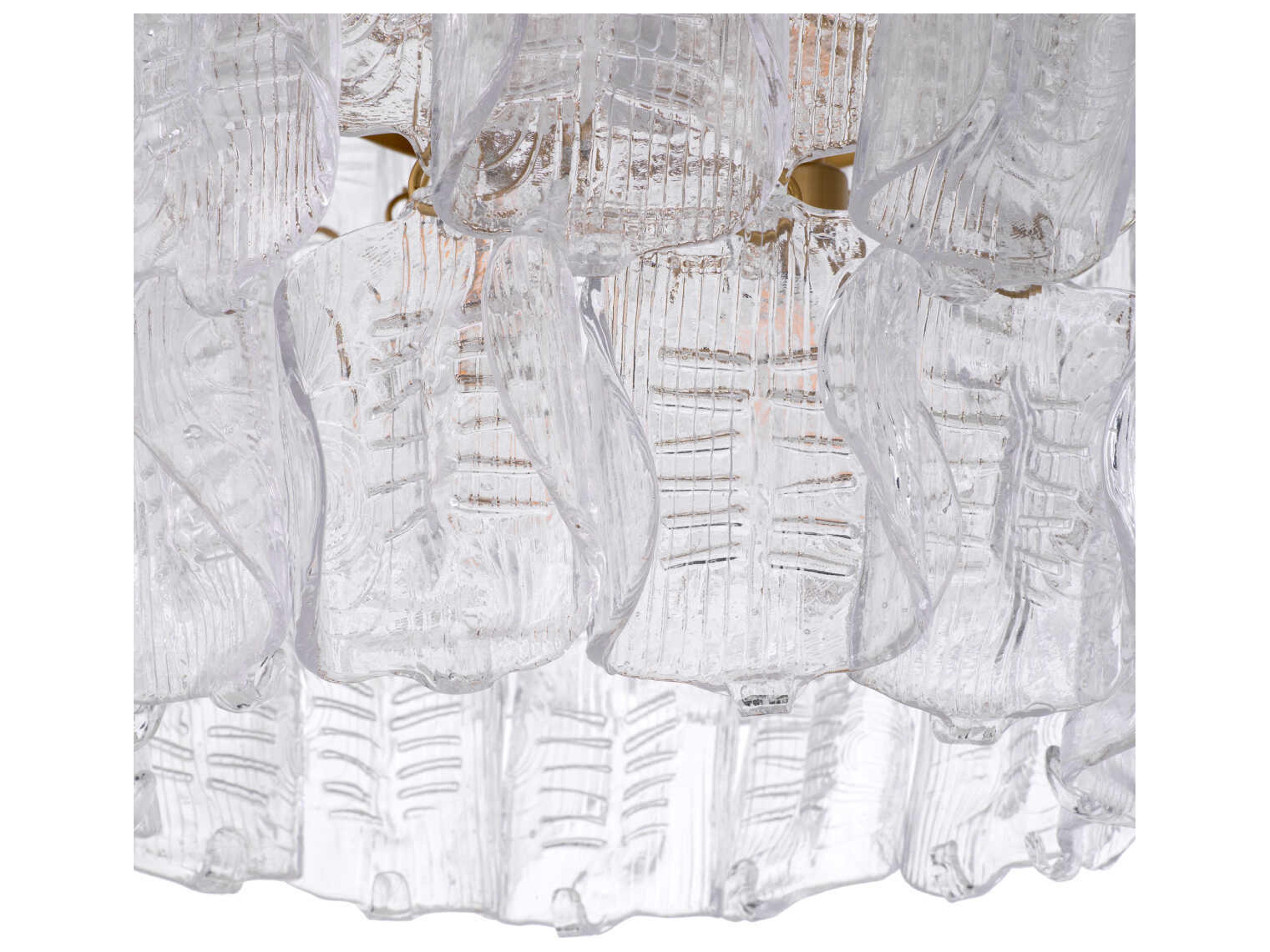 Eichholtz Solange Clear Glass Chandelier