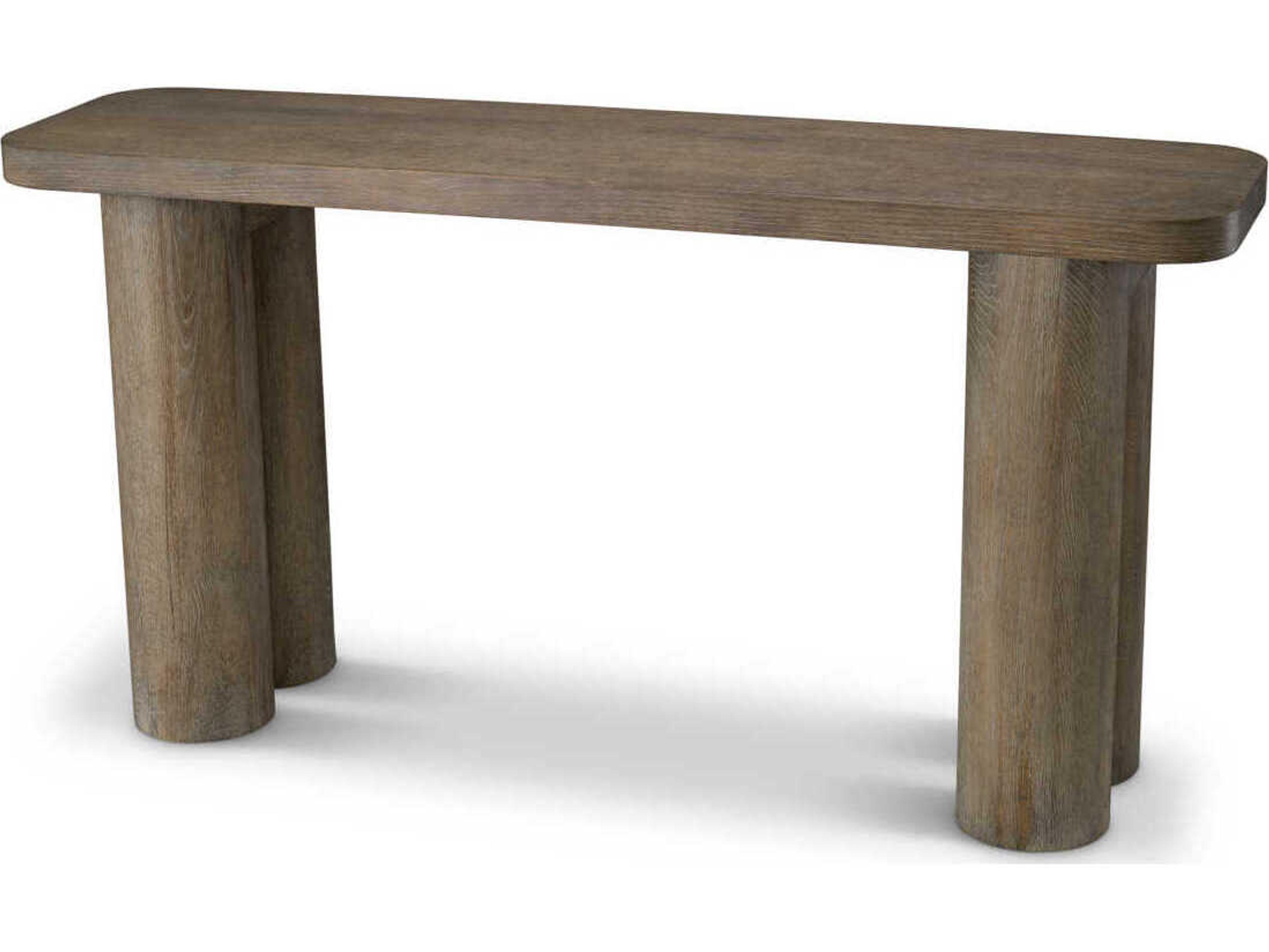 Lindbrook Console Table in Silverstone Oak Veneer