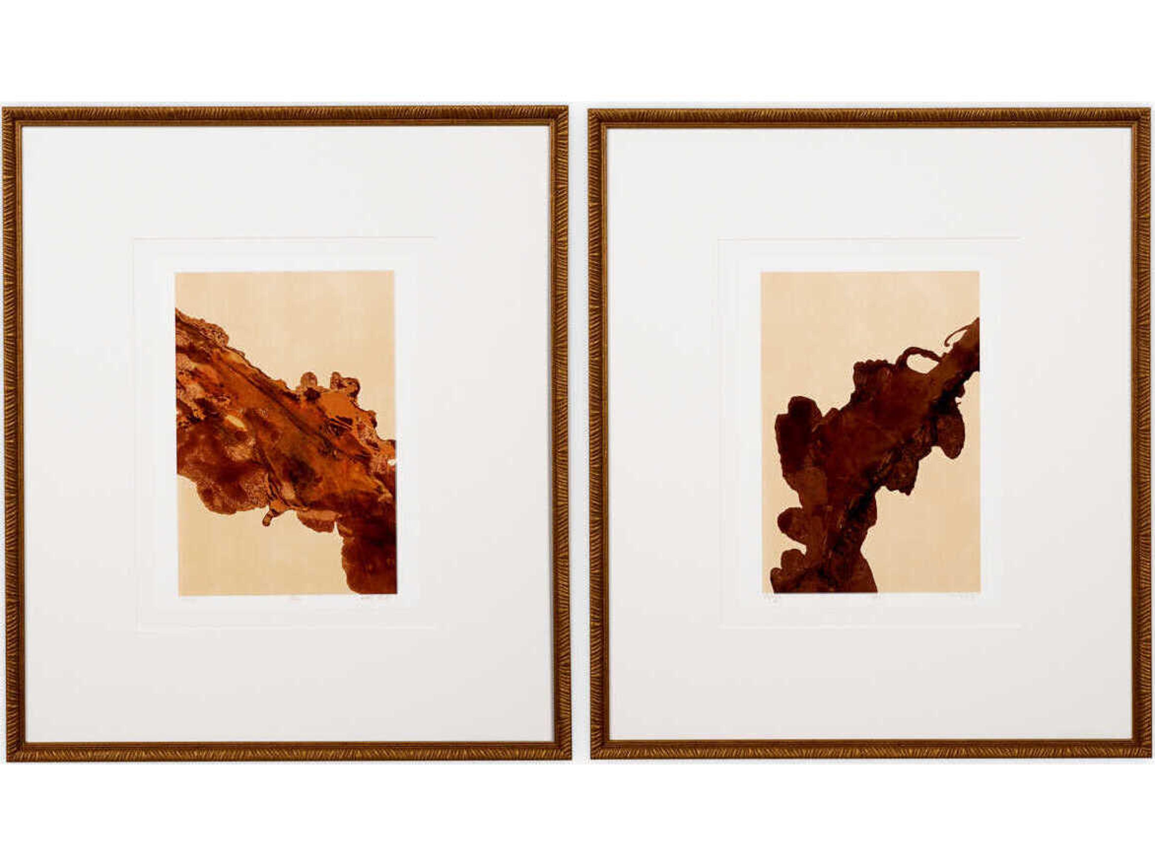 By Set of 2 Print Impression Authentique Mirage Reverie Bruno Bijaksic