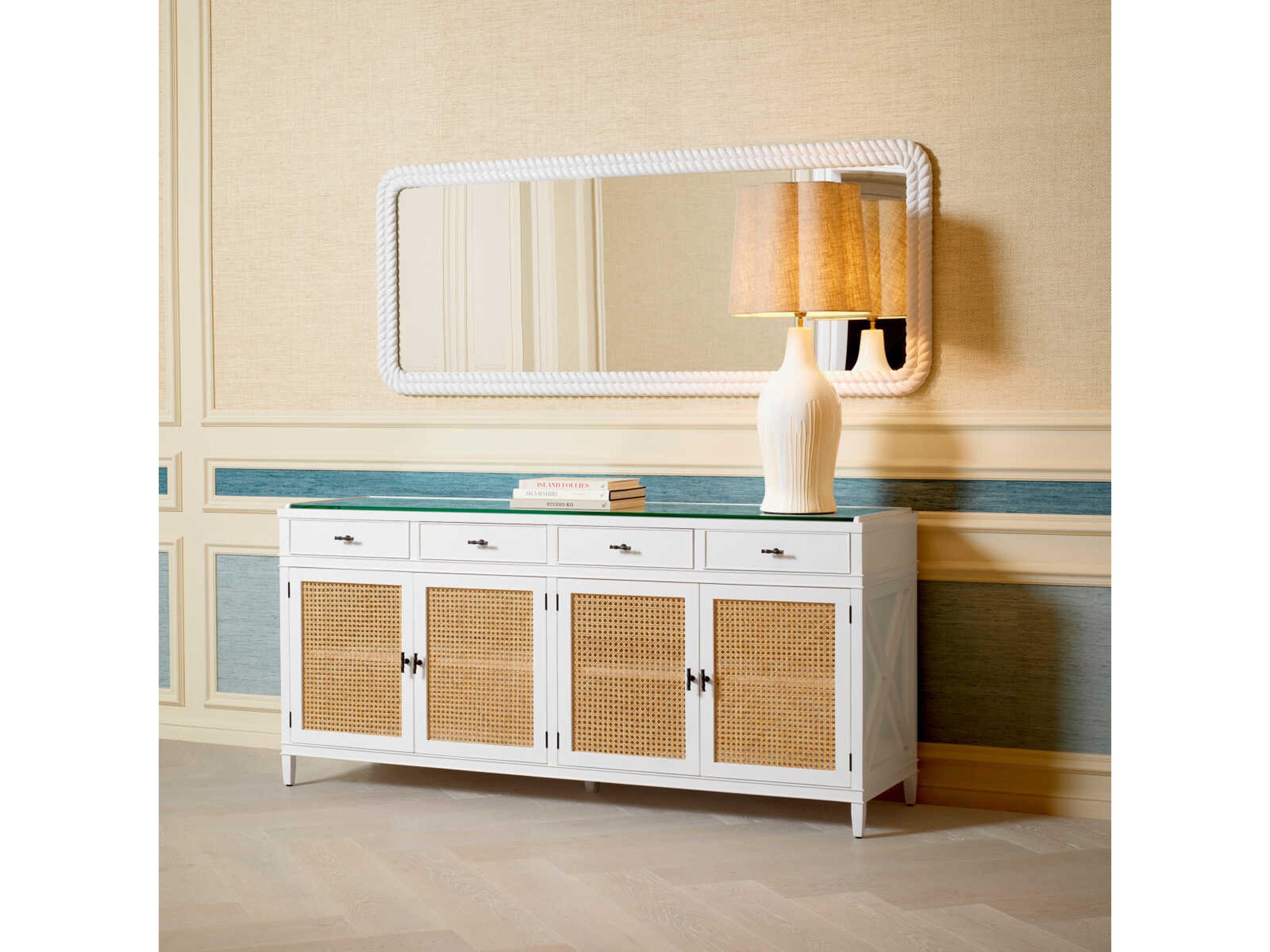 Eichholtz Viviana White Mirror