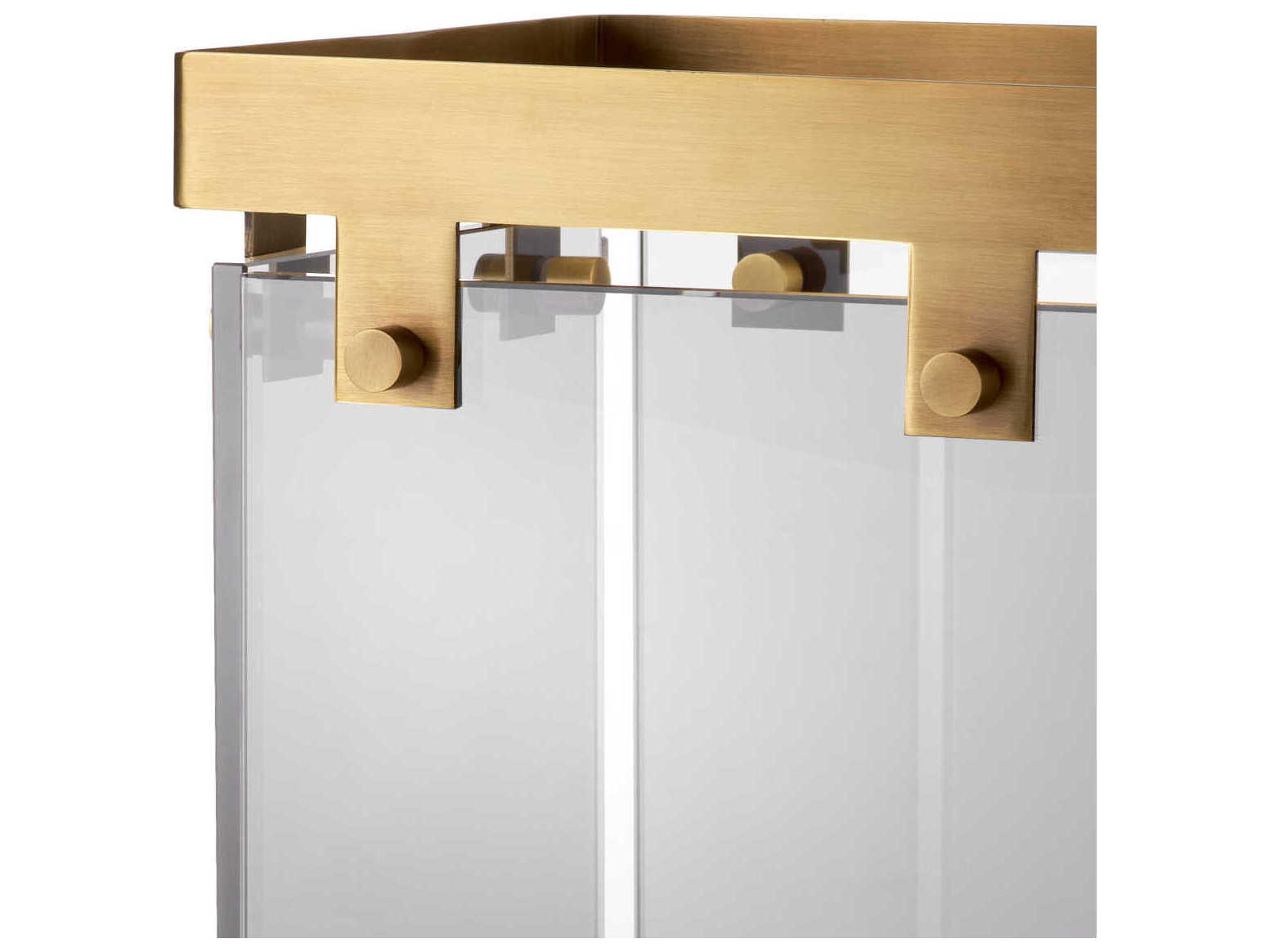 Eichholtz Heston L Smoke Glass Hurricane