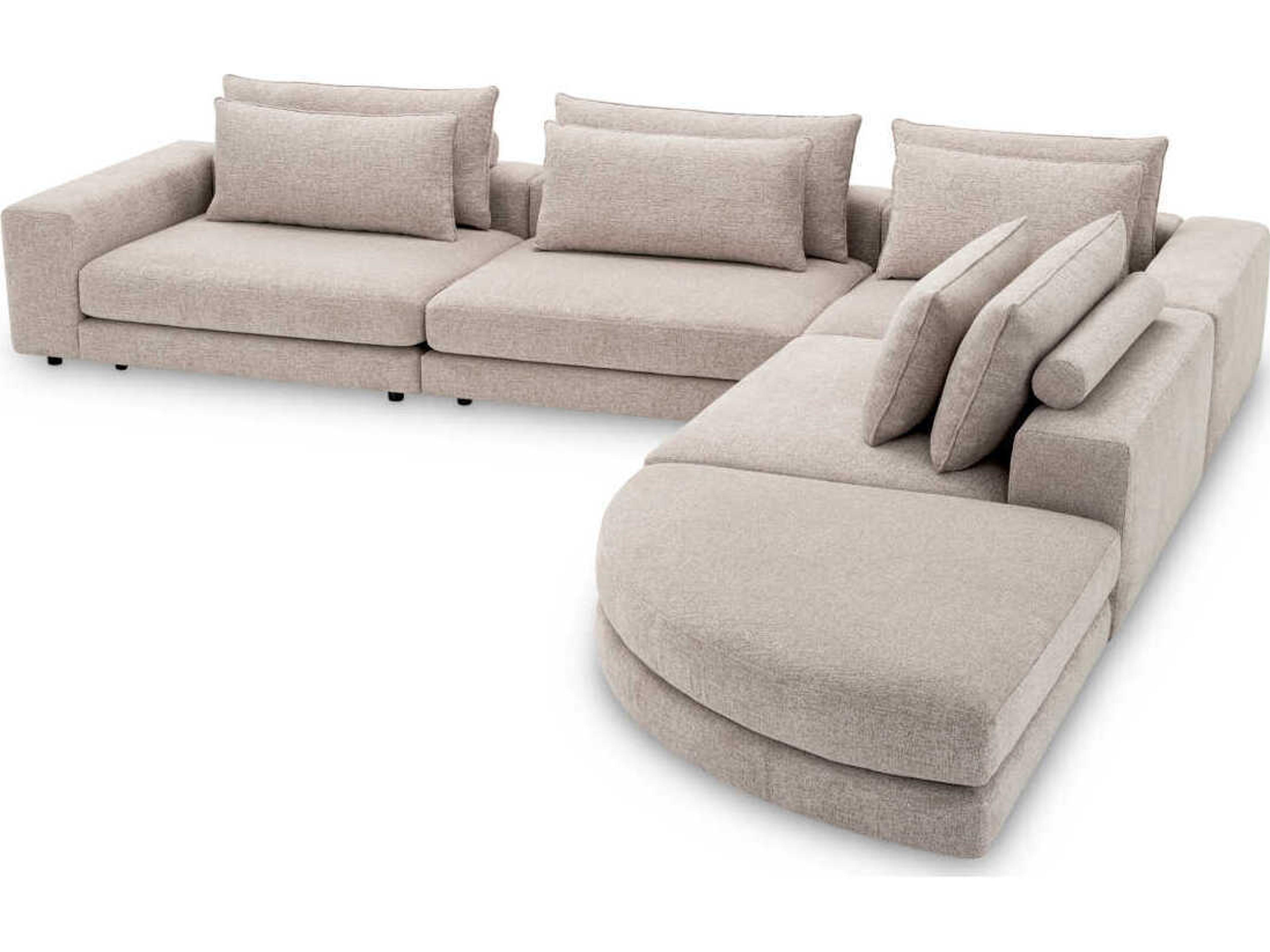 Eichholtz Lounge Club Nuoro Greige Sofa