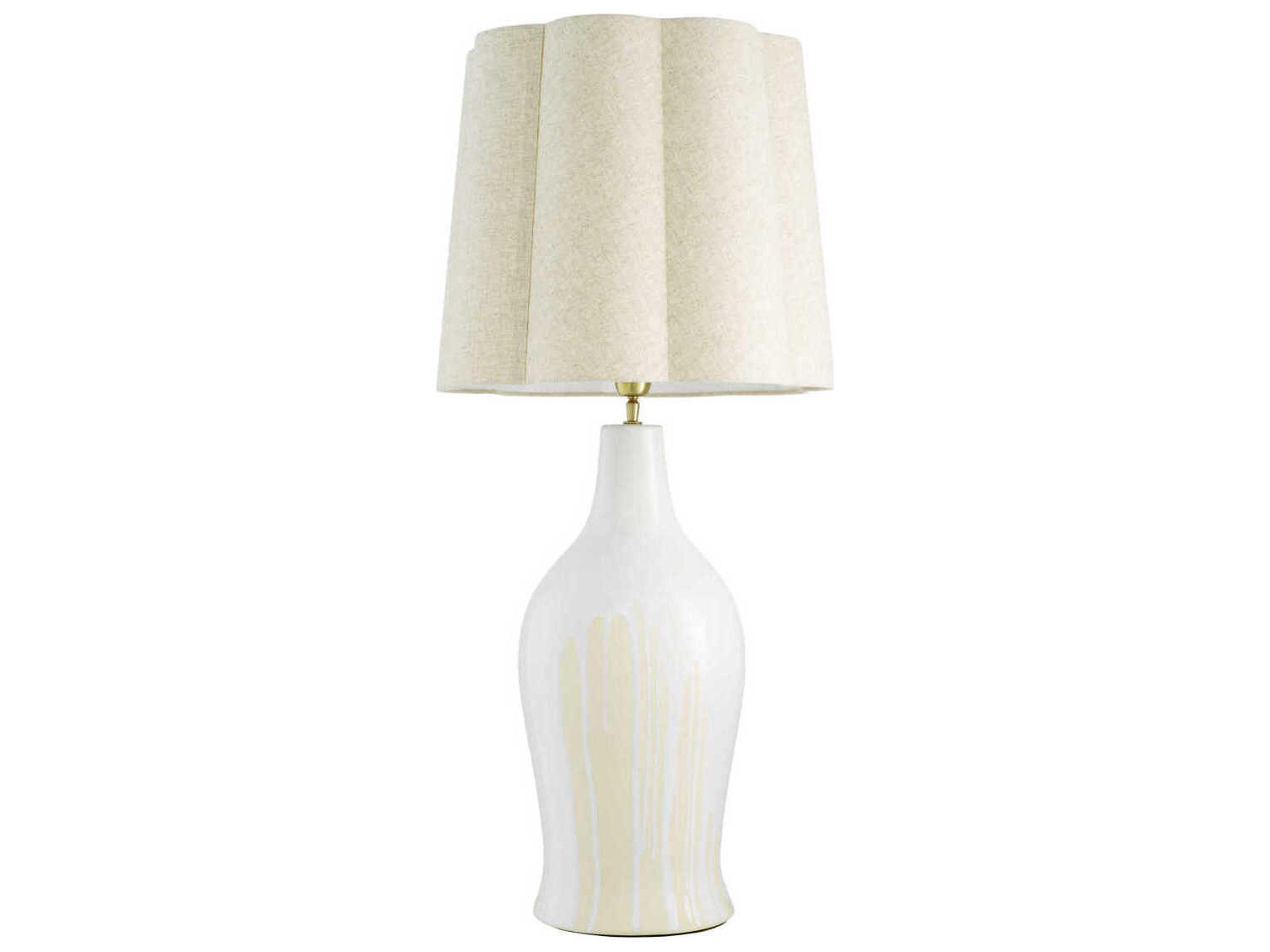 Eichholtz Beatriz White Incl Shade Table Lamp