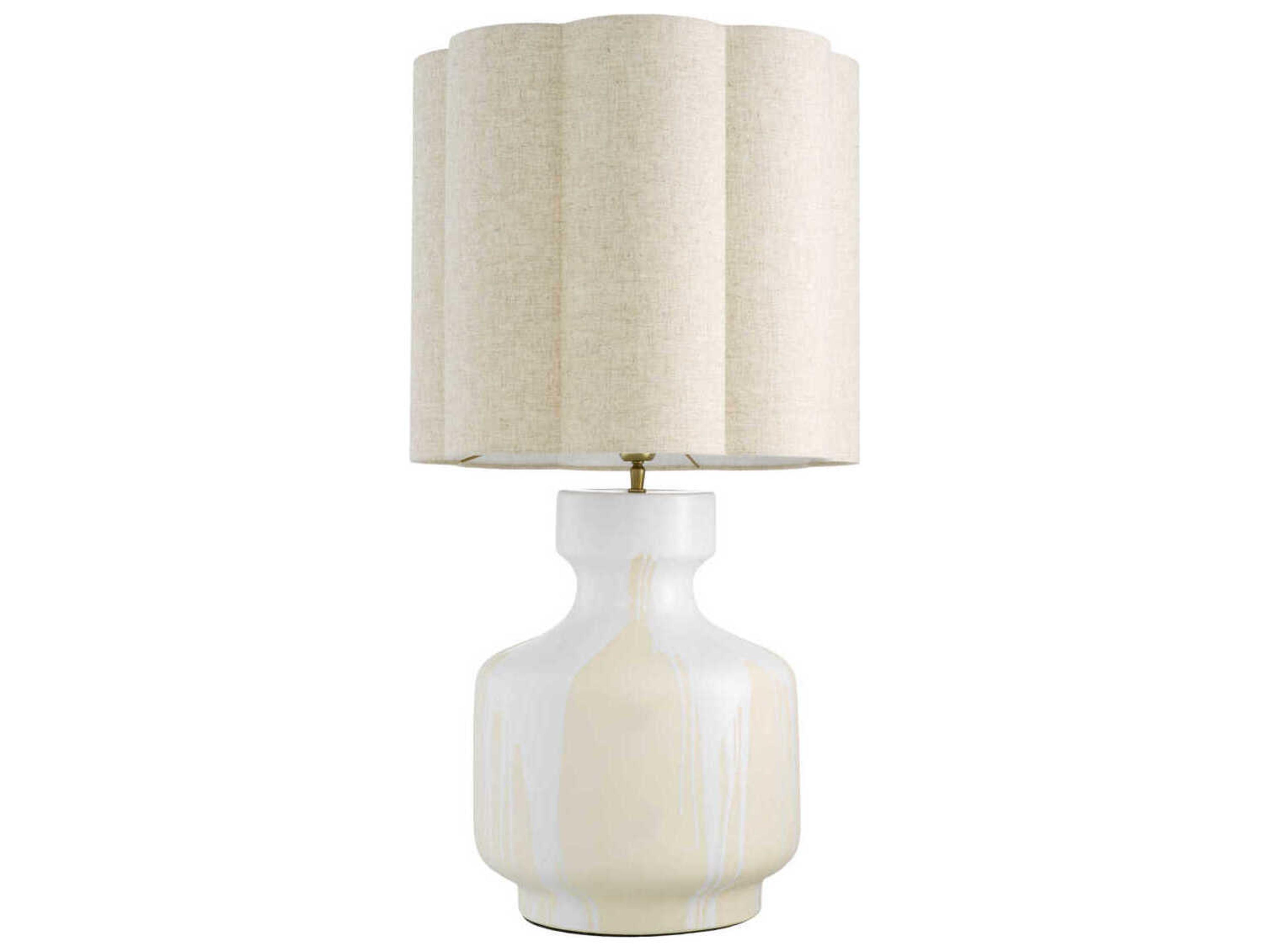 Eichholtz Lorena White Incl Shade Table Lamp