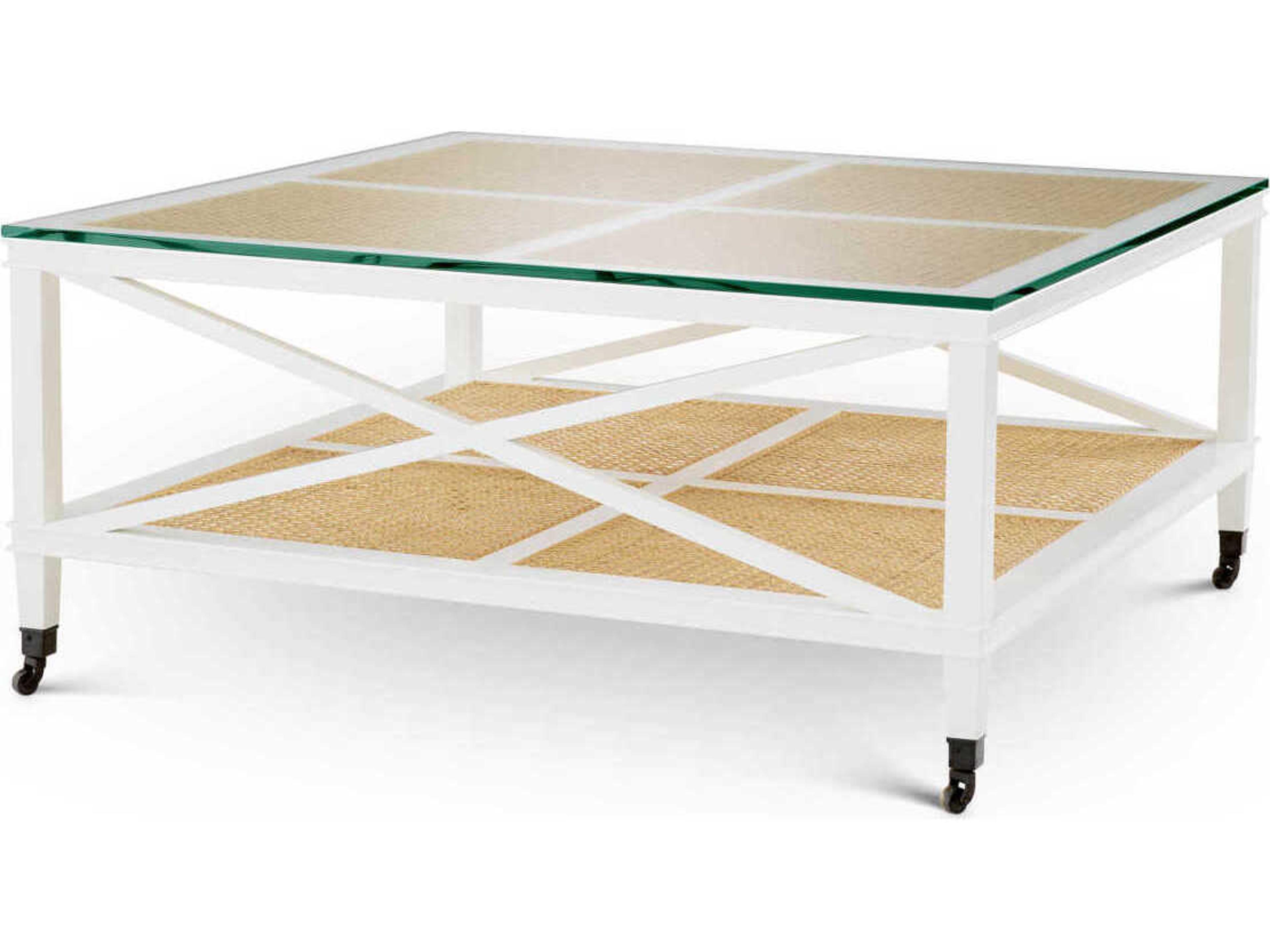 Bahamas Piano White Coffee Table