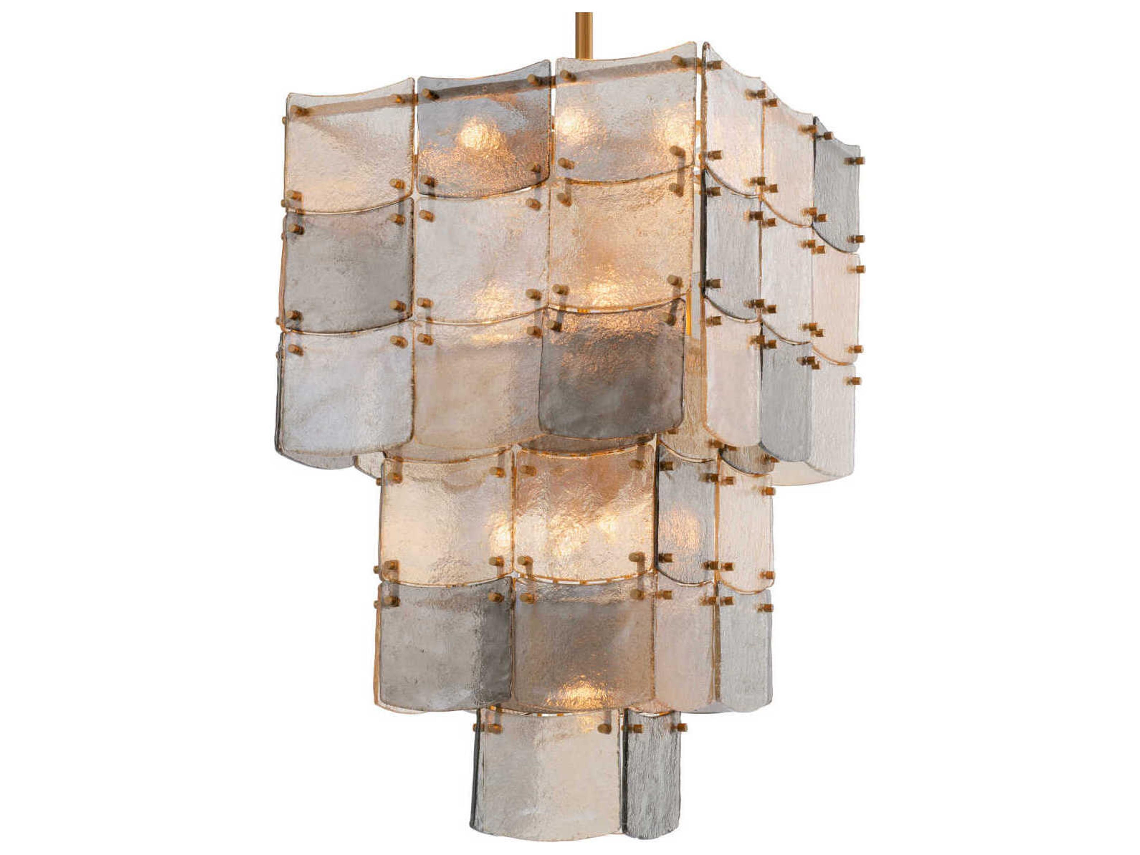 Laurent Antique Brass Chandelier